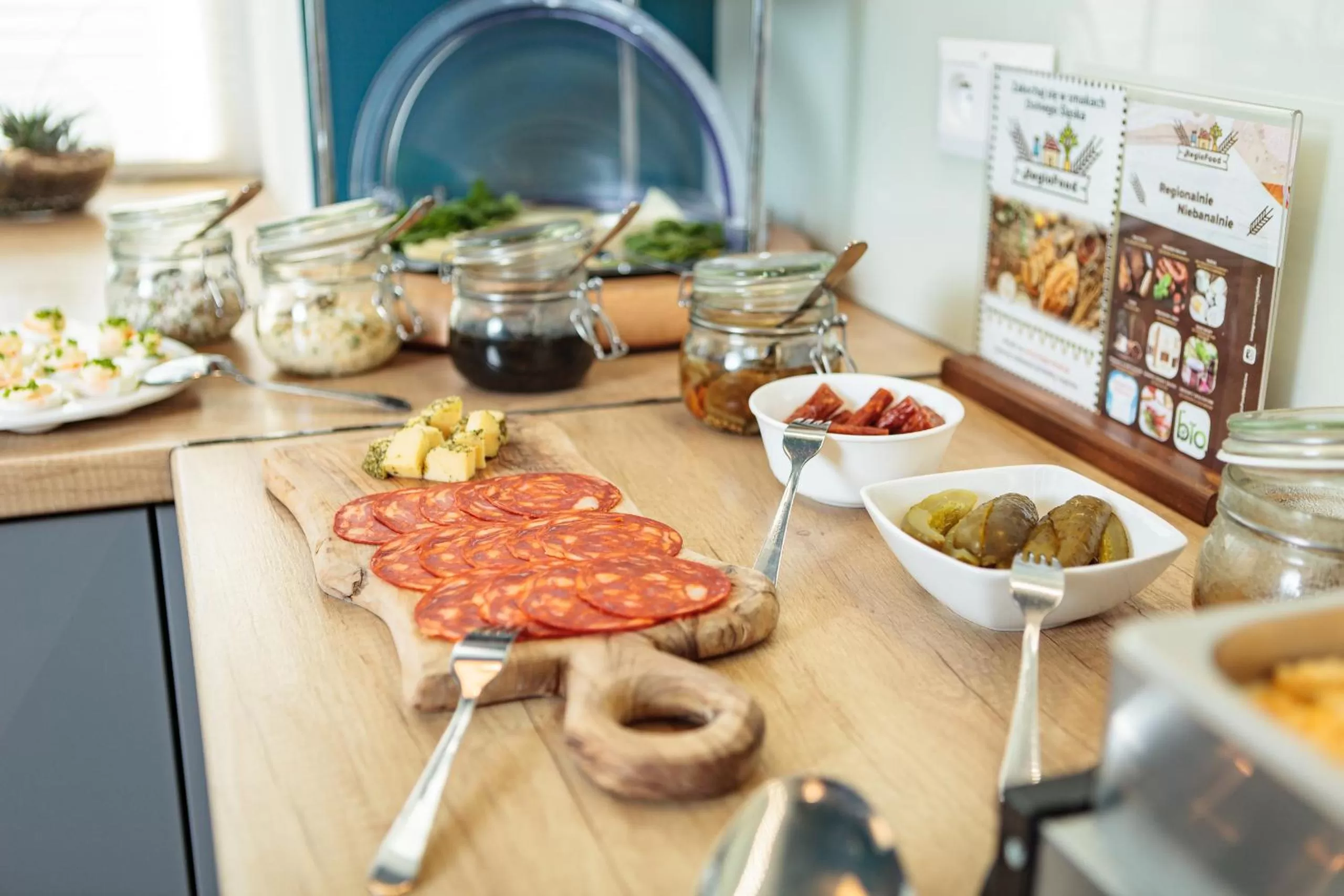 Breakfast in Hotel Traffic Wrocław Stare Miasto