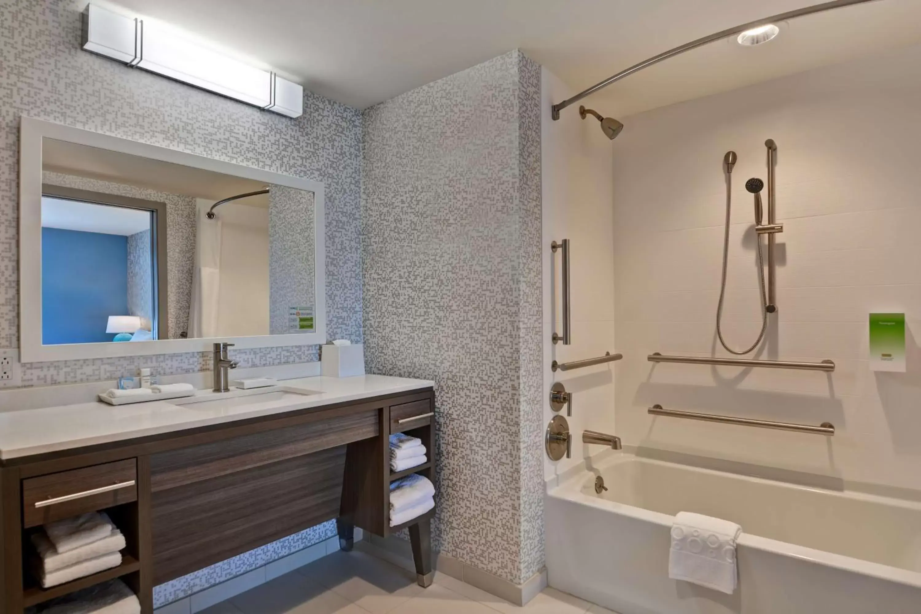 Bathroom in Home2 Suites Williston Burlington, Vt