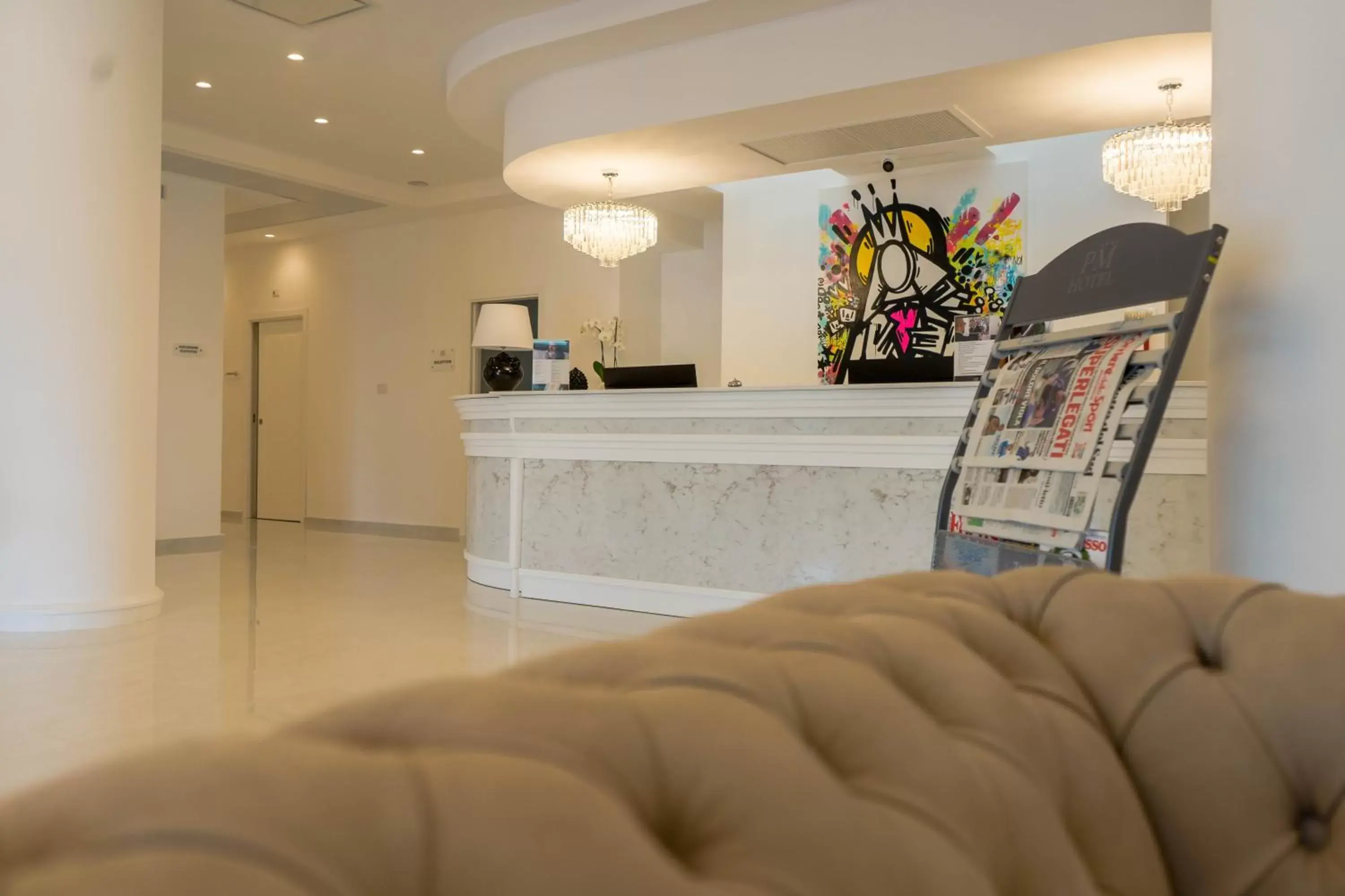 Lobby or reception in PM Hotel Lobby or reception in PM Hotel