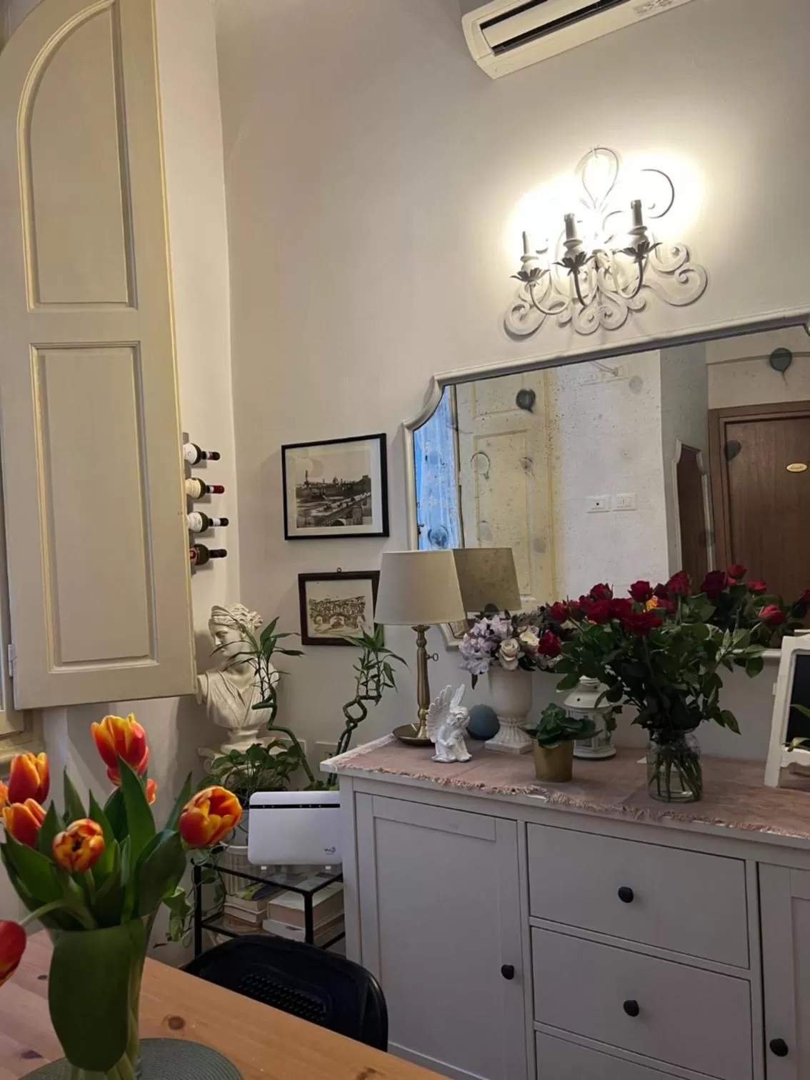 Communal lounge/ TV room, Kitchen/Kitchenette in Home Milù Florence