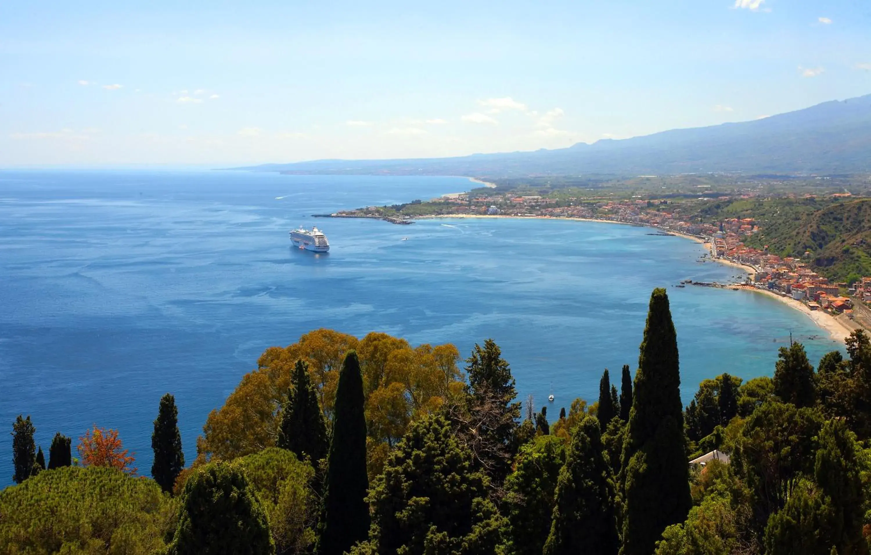 Sea view in Hotel Villa Belvedere