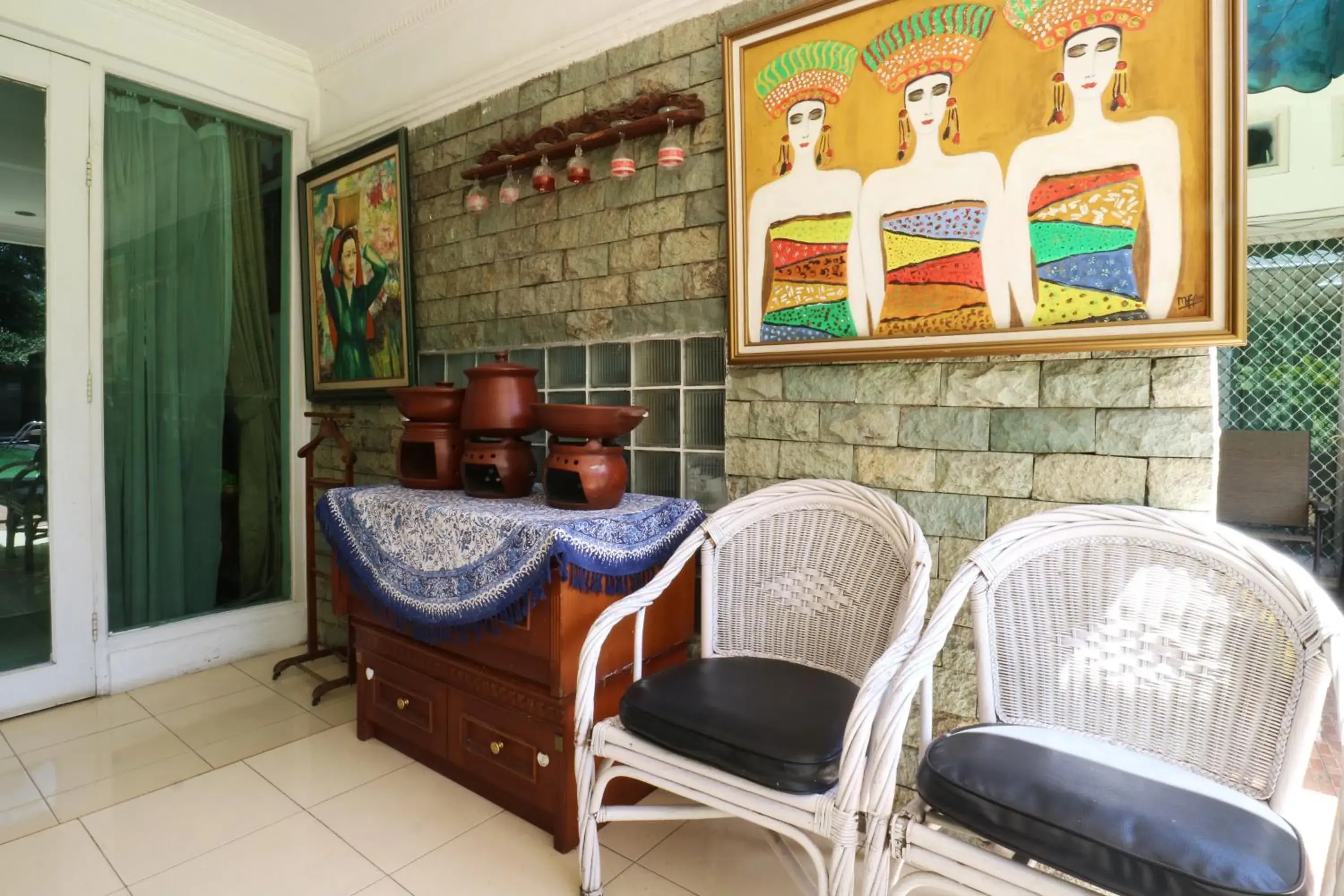 Seating Area in Villa Sri Manganti