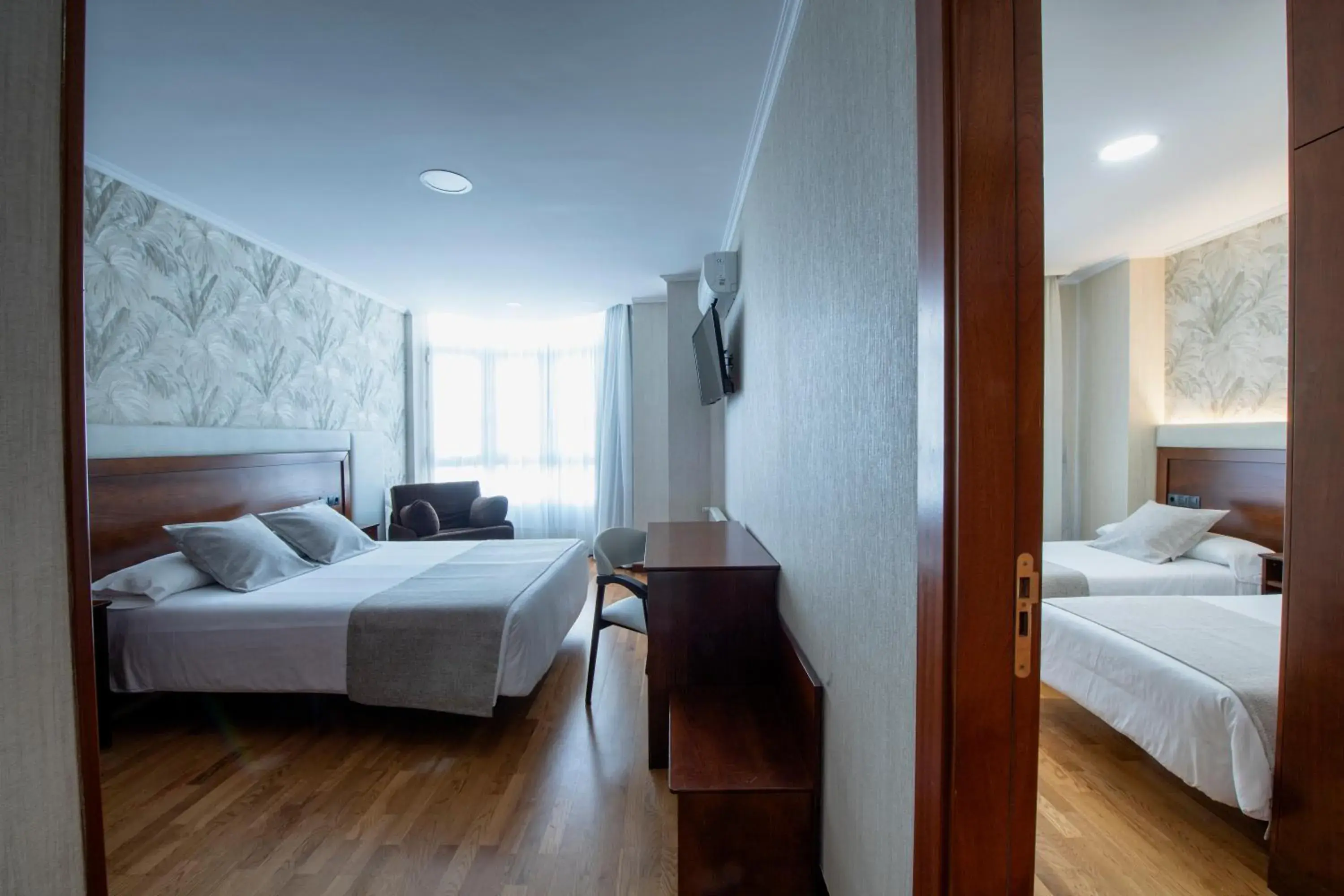 Bed in Hotel Oca Insua Costa da Morte