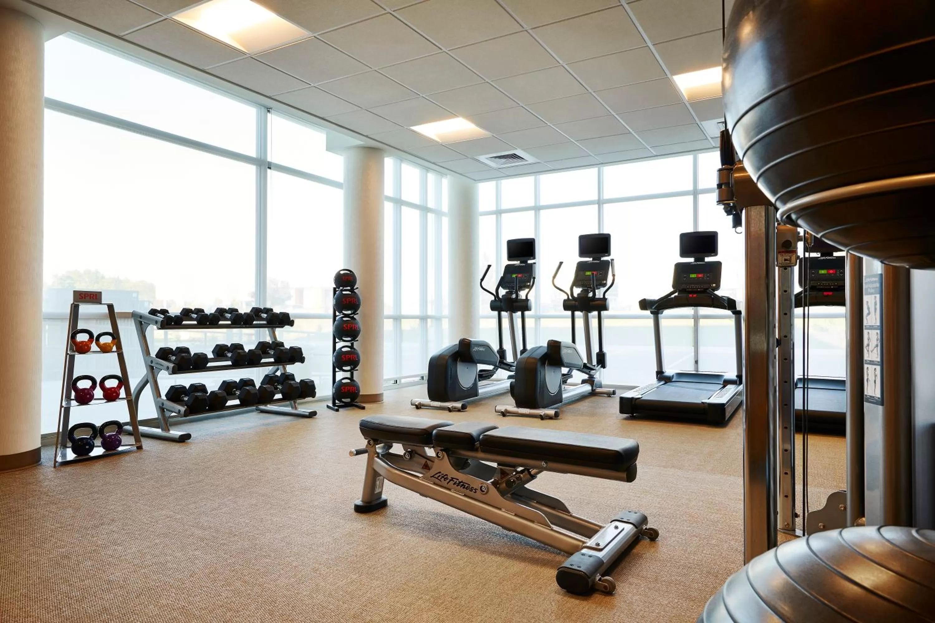 Fitness centre/facilities in SpringHill Suites by Marriott Springfield North