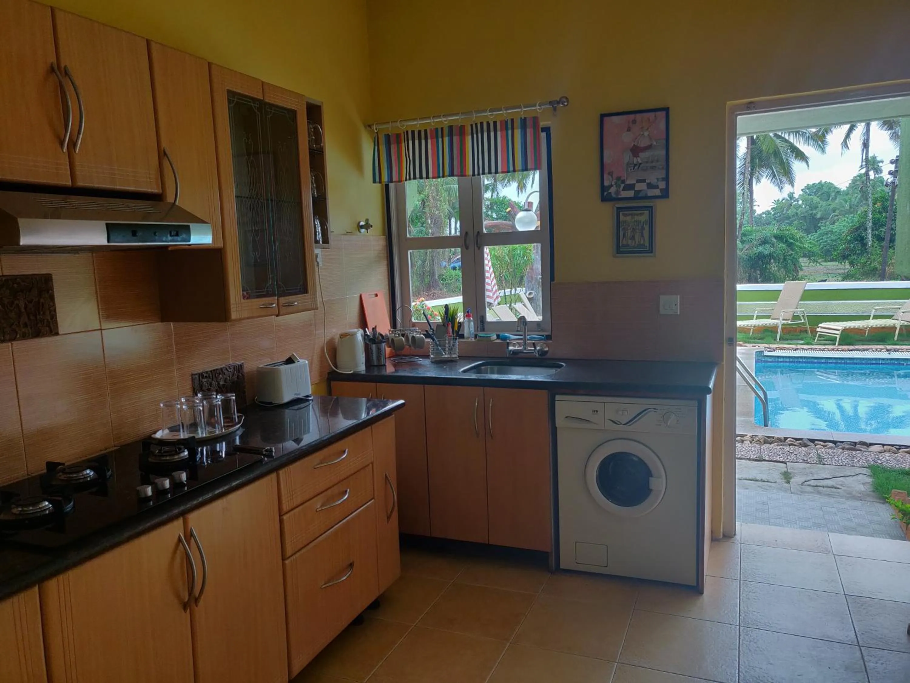 Kitchen or kitchenette in A's Holiday Beach Resort
