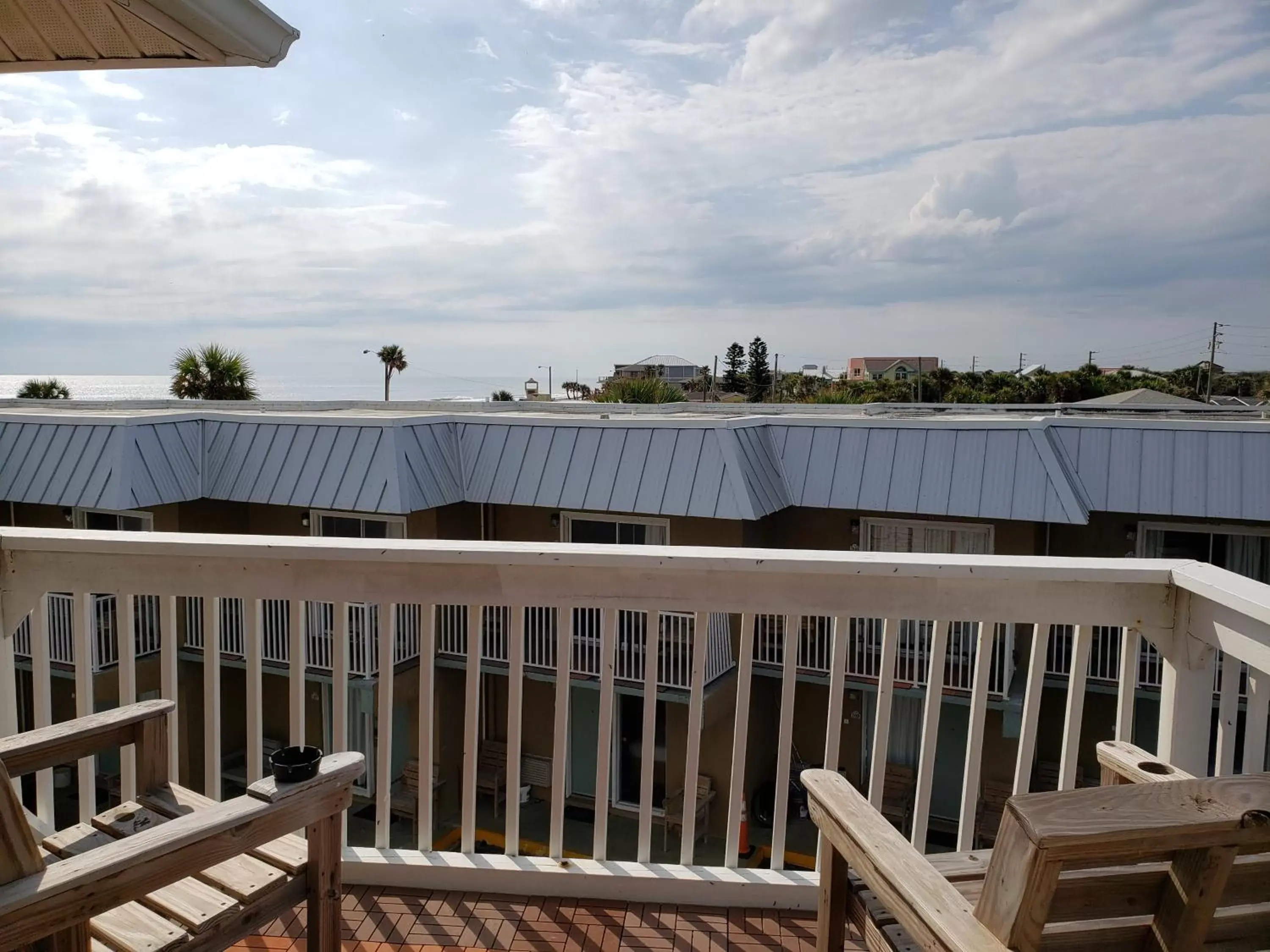 Balcony/Terrace in Topaz Motel - Flagler Beach