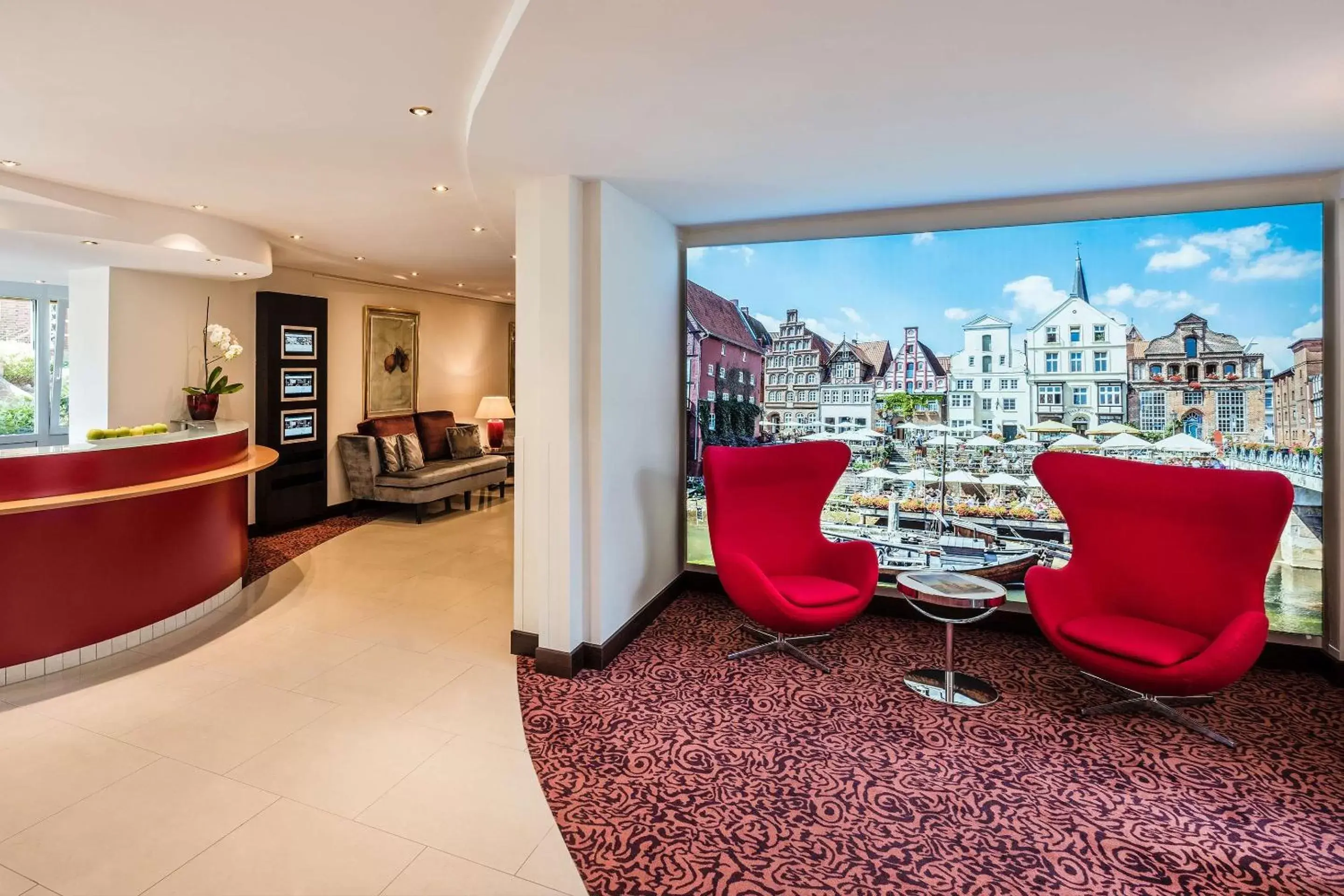 Lobby or reception in Best Western Plus Residenzhotel Lüneburg