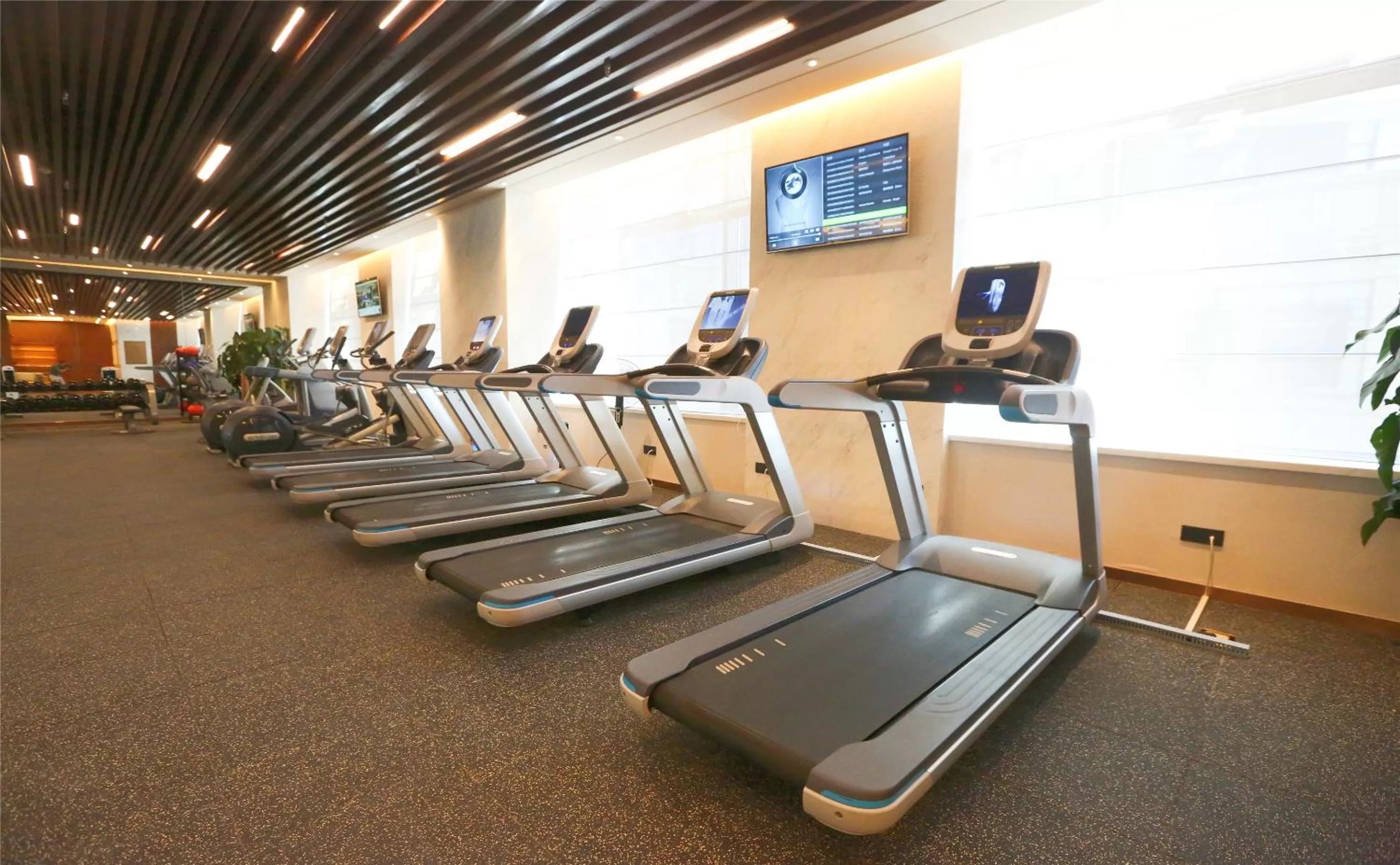 Fitness centre/facilities in Hilton Urumqi