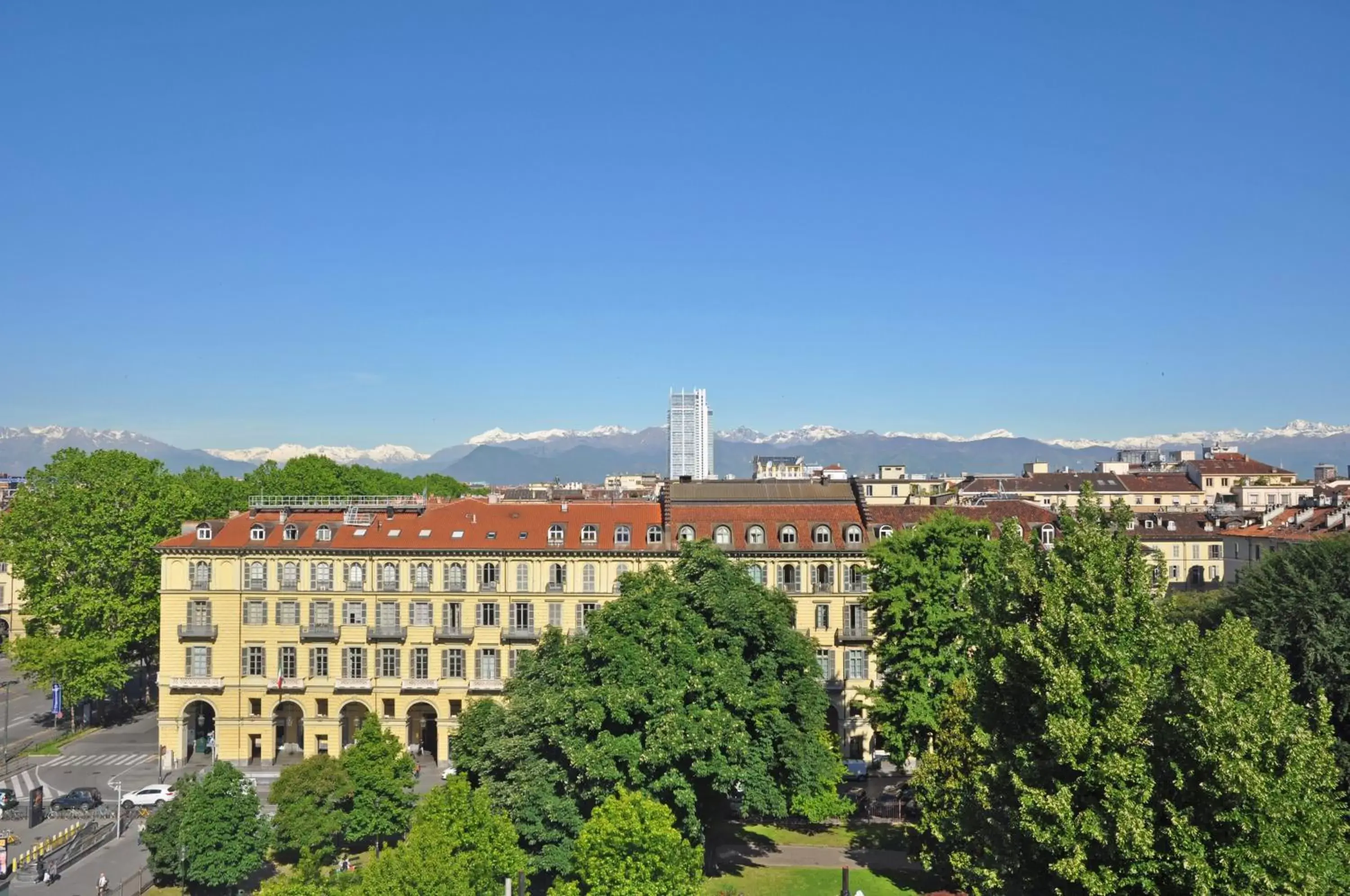 Bird's eye view in Hotel Roma e Rocca Cavour