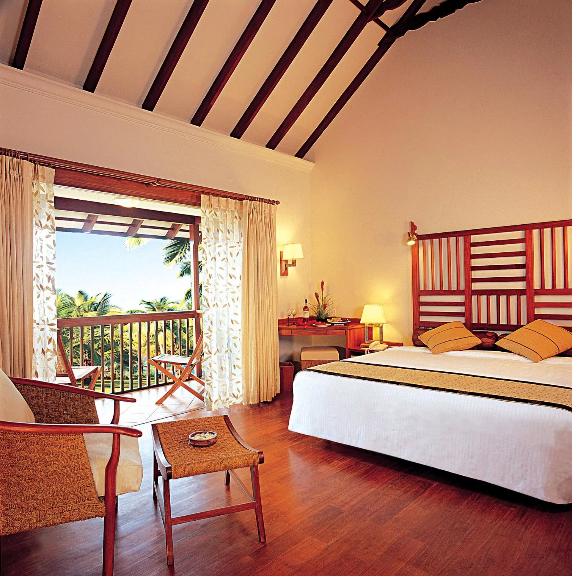 Superior Cottages Sea View King Bed in Taj Green Cove Resort and Spa Kovalam
