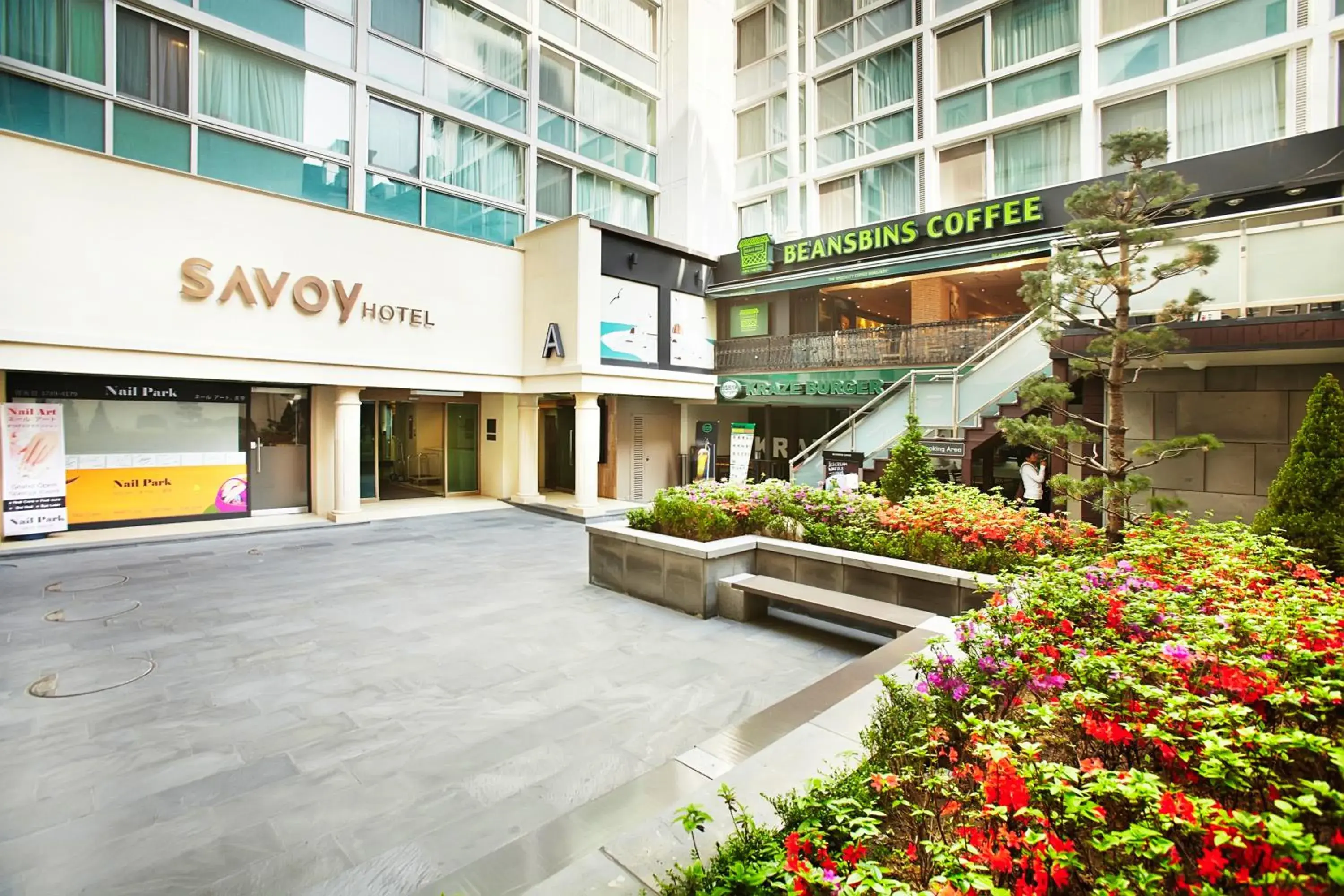 Facade/entrance, Property Building in Savoy Hotel Myeongdong