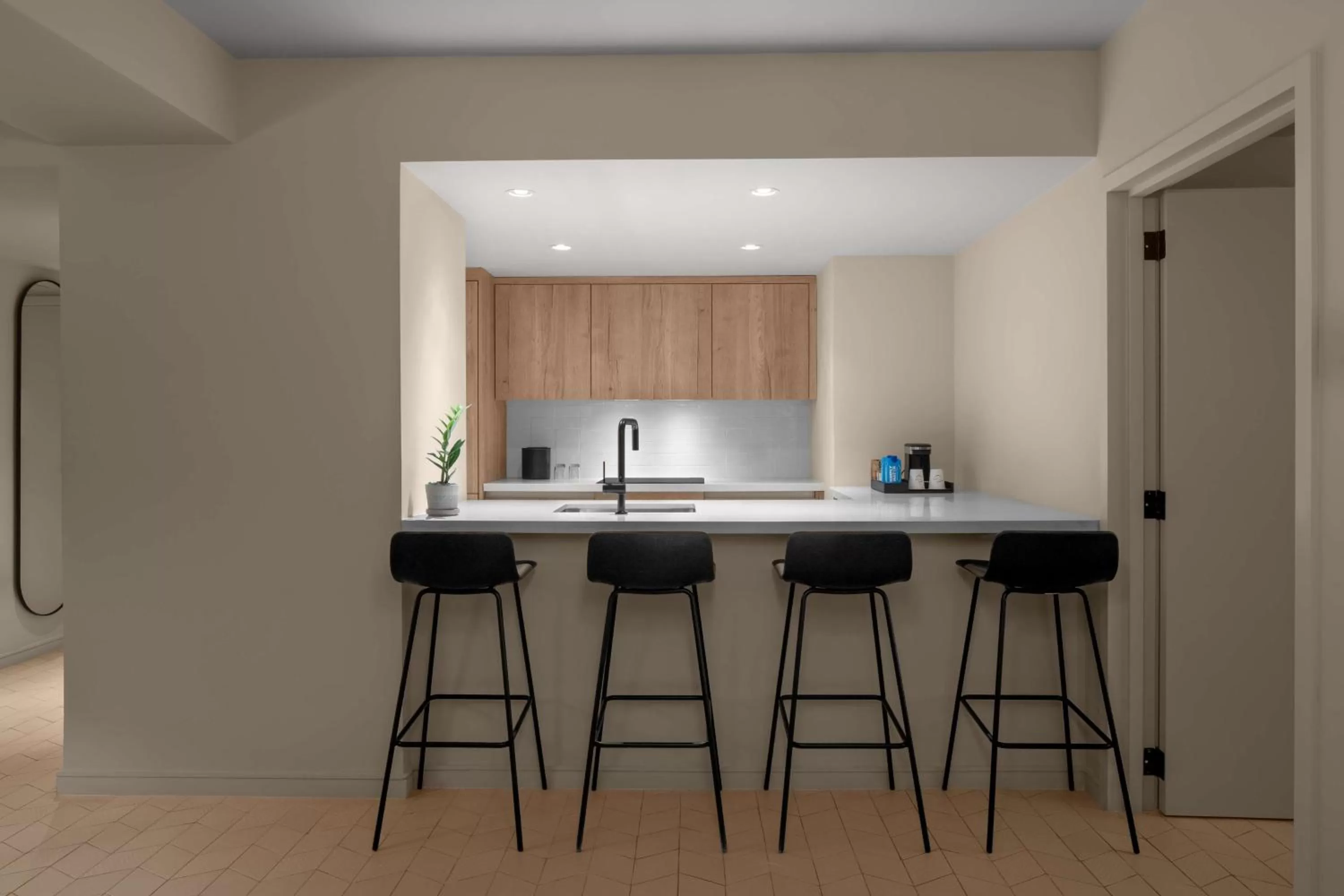 Kitchen or kitchenette in ROK Hotel Kingston, Tapestry Collection By Hilton