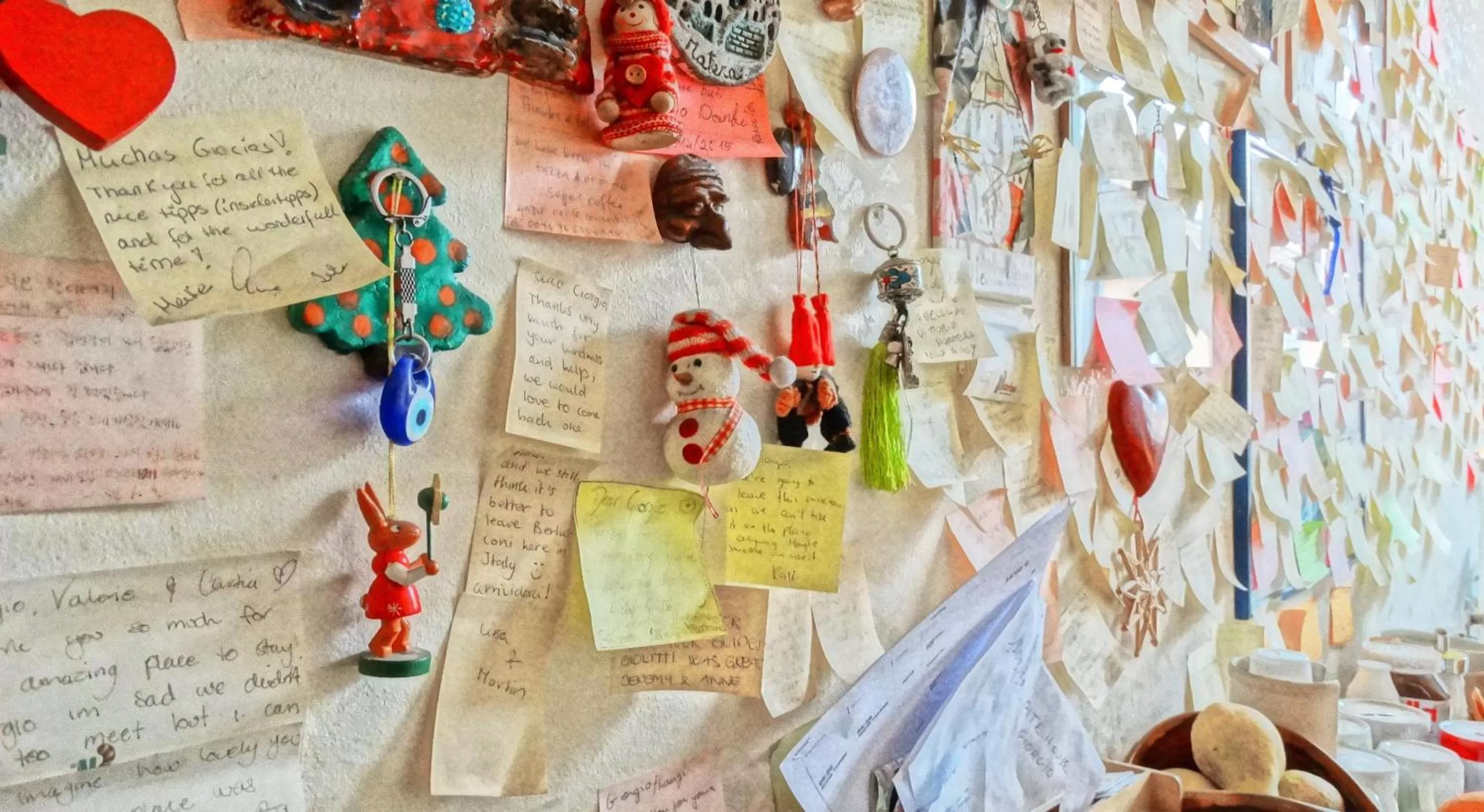 Decorative detail in Gite House