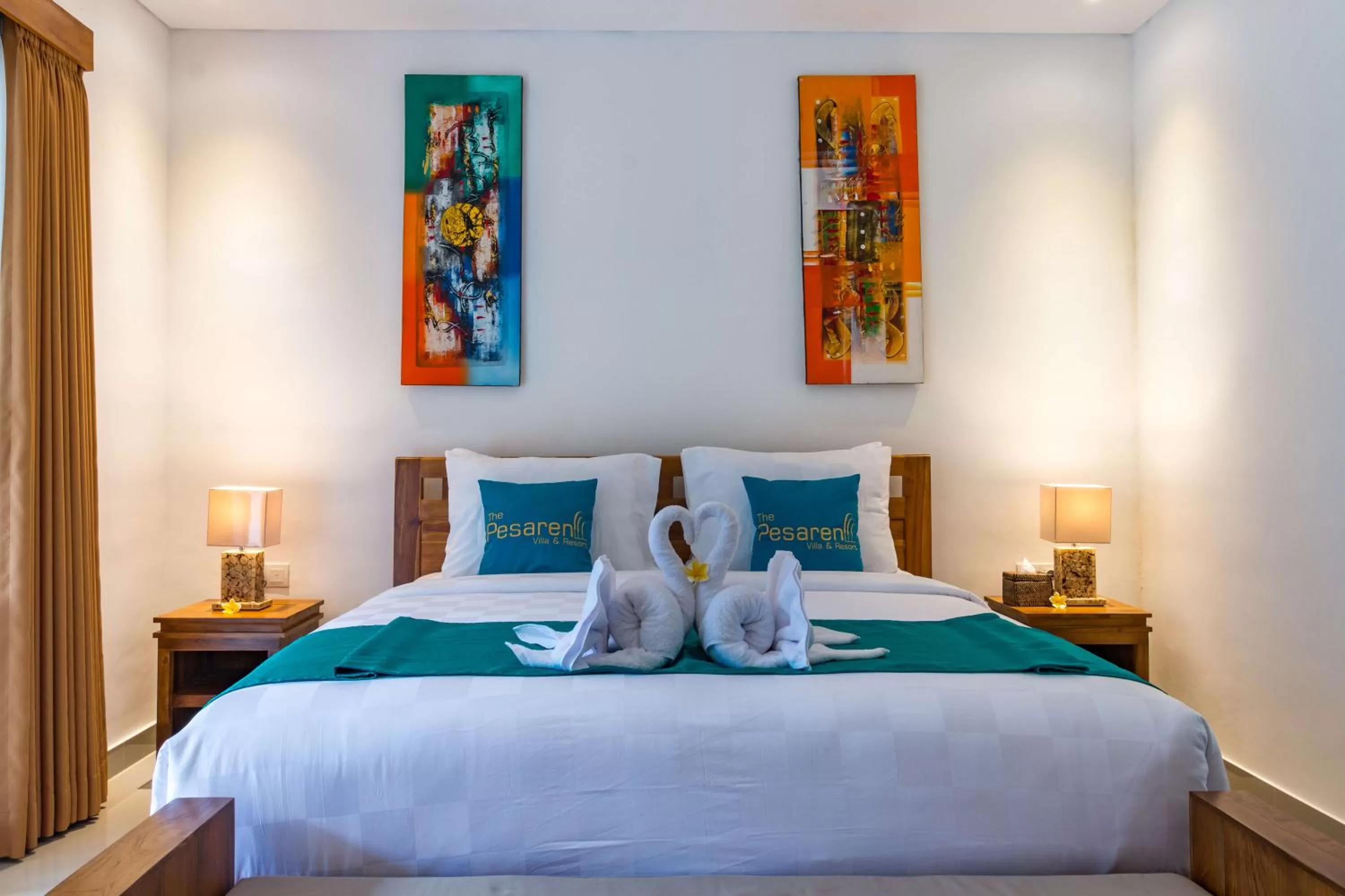 Bed in The Pesaren Ubud