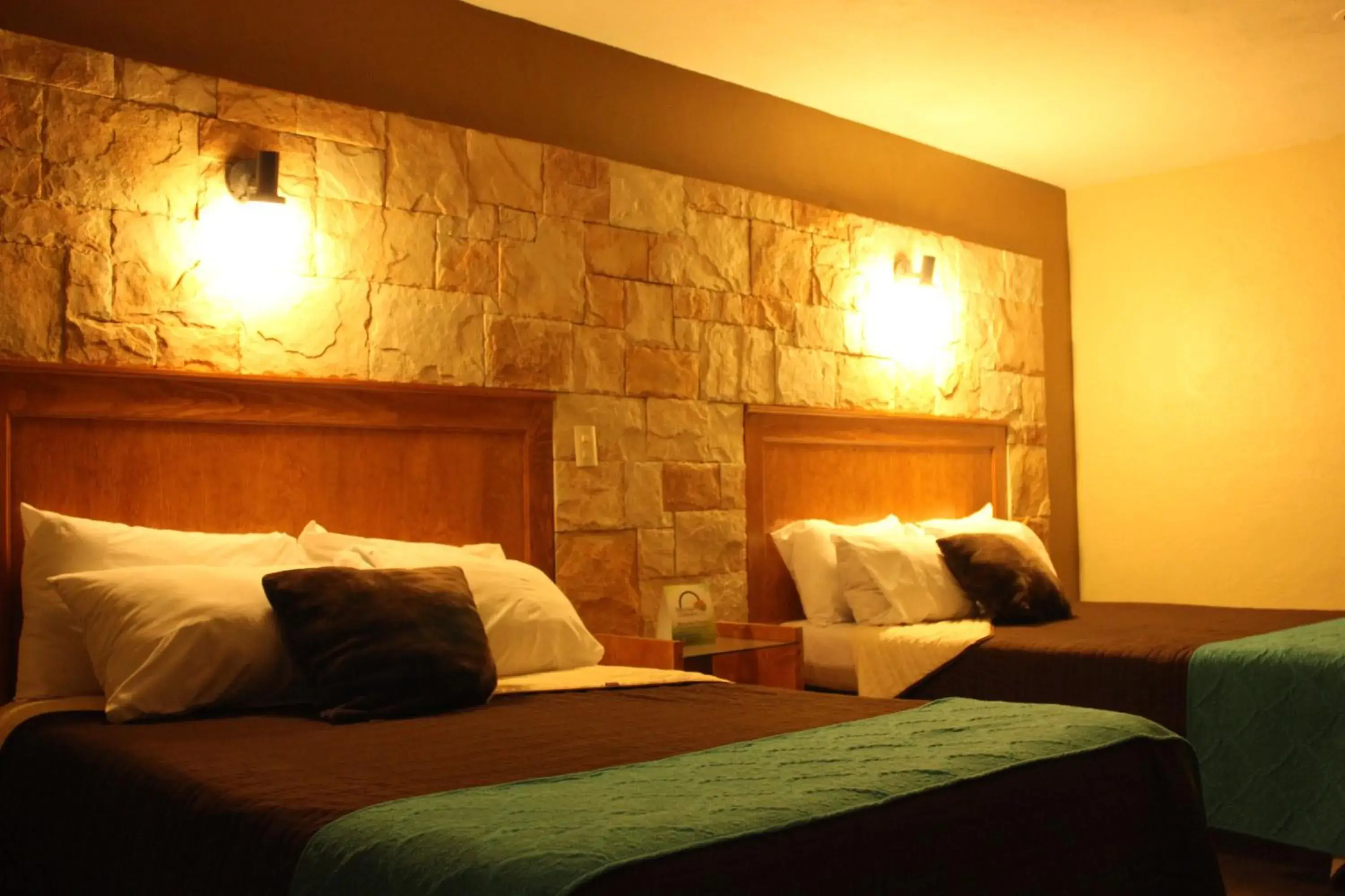 Decorative detail, Bed in Hotel Mansion del Cantador