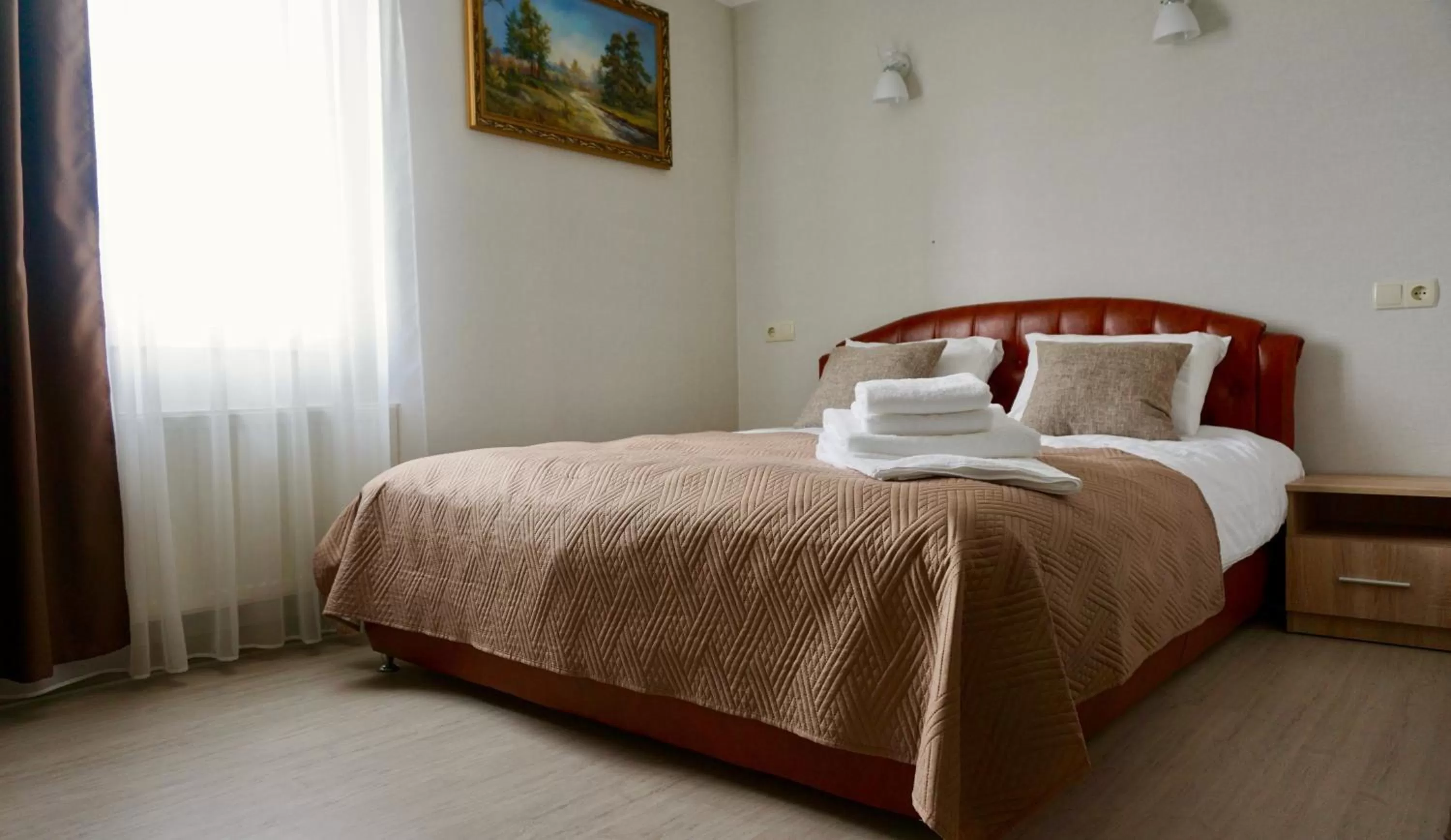 Bed in Zhuliany City Hotel