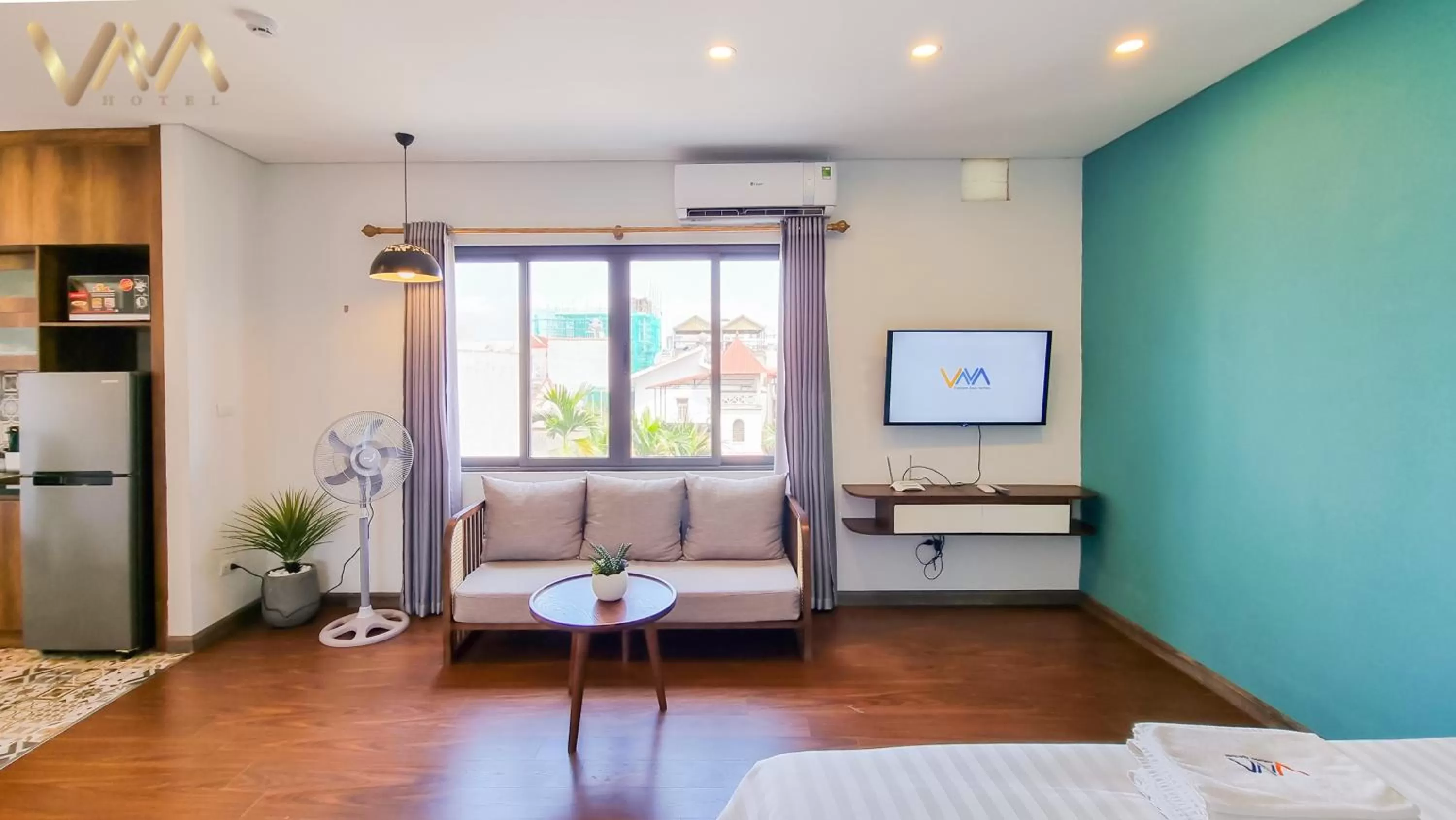 TV and multimedia, Bed in VNAHOMES Serviced Apartment