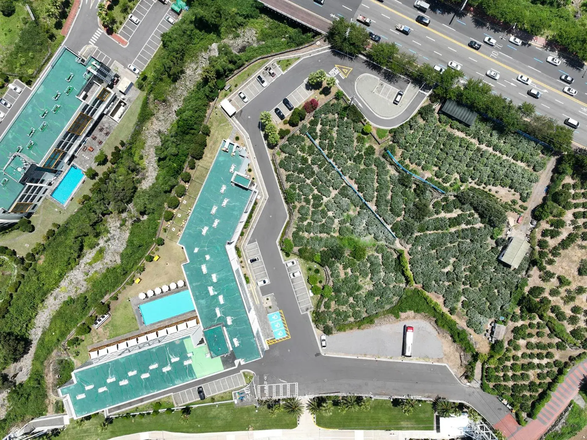 Bird's-eye View in JEJU Shangrila Hotel&Resort