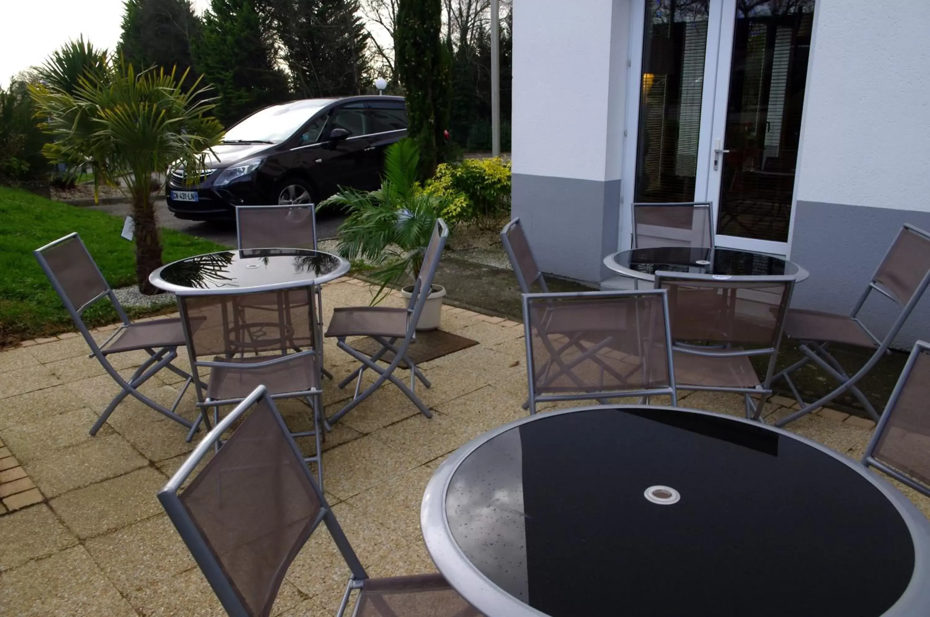 Balcony/Terrace in Kyriad Quimper Sud