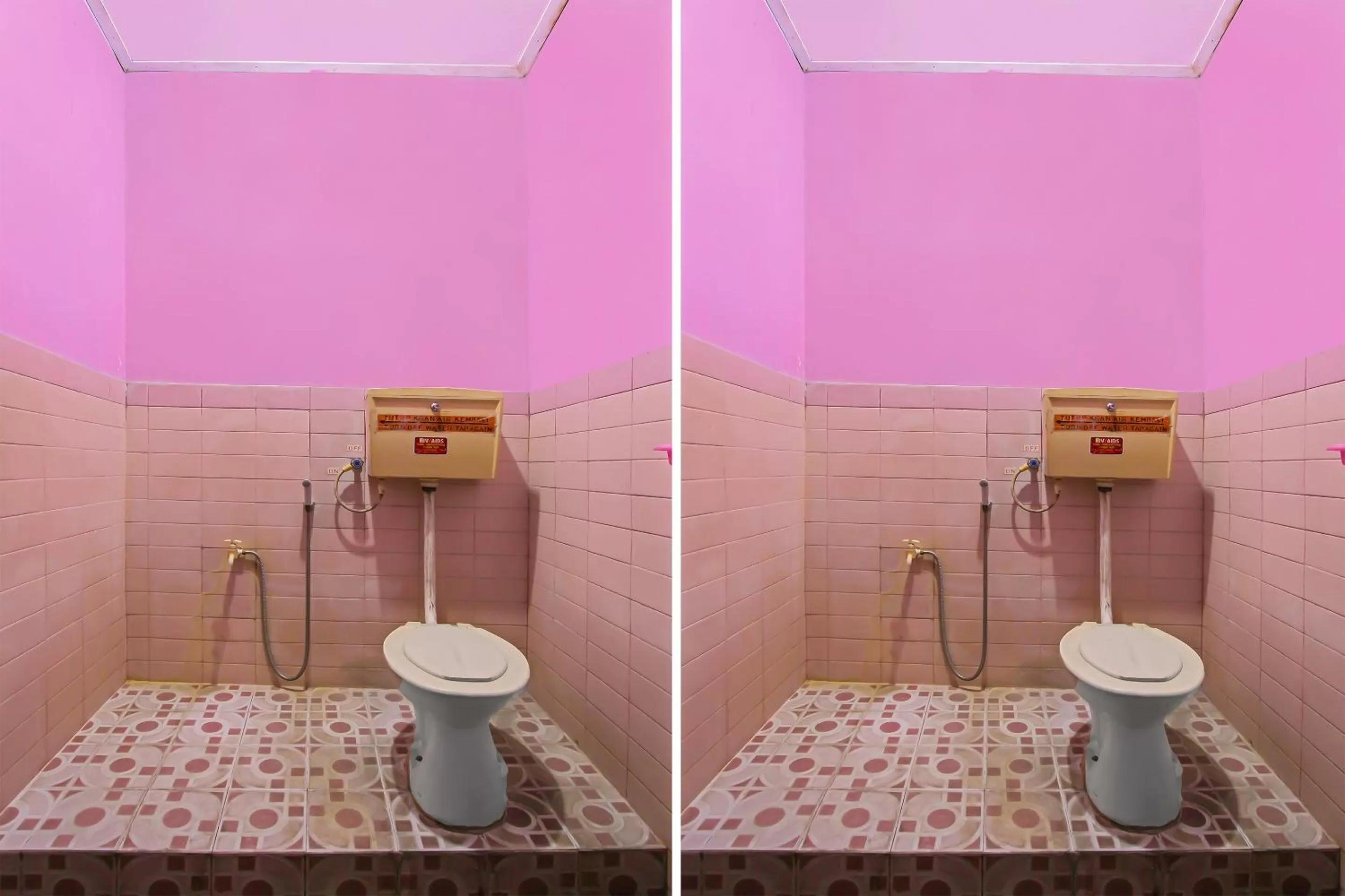 Bathroom in SPOT ON 91911 Rejeki Homestay Syariah Malioboro