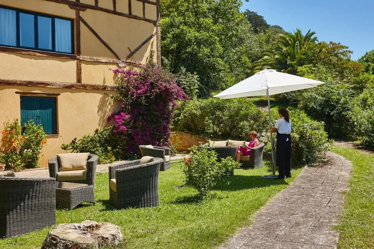 Garden in Hotel Zubieta