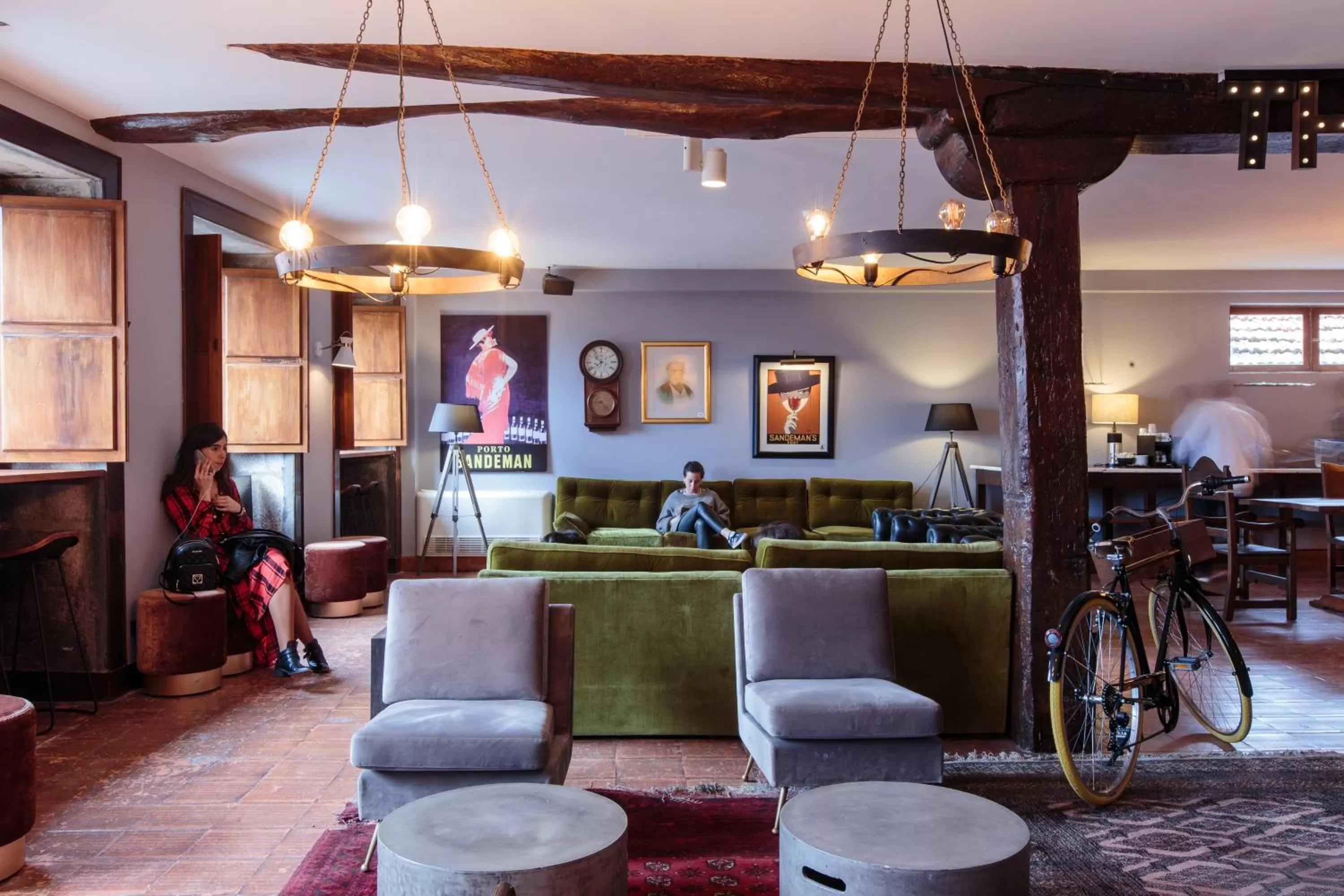 Communal lounge/ TV room in The House of Sandeman