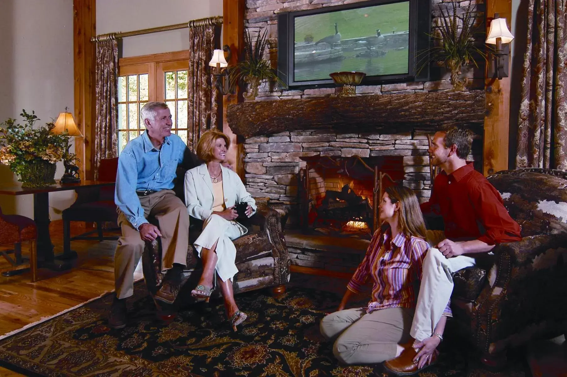 group of guests in Village Inn - Blowing Rock group of guests in Village Inn - Blowing Rock