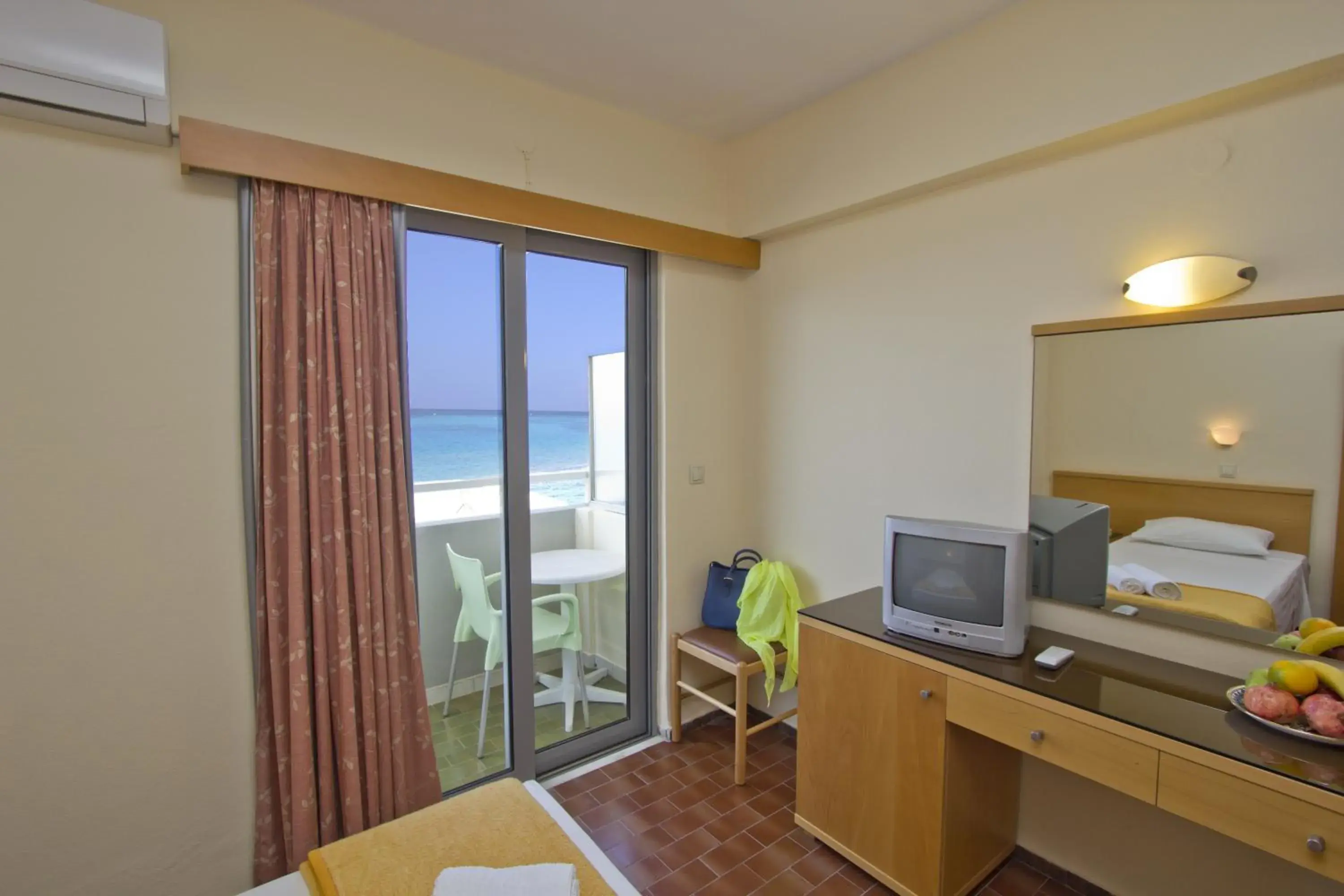 Bed in Nafsika Hotel Bed in Nafsika Hotel