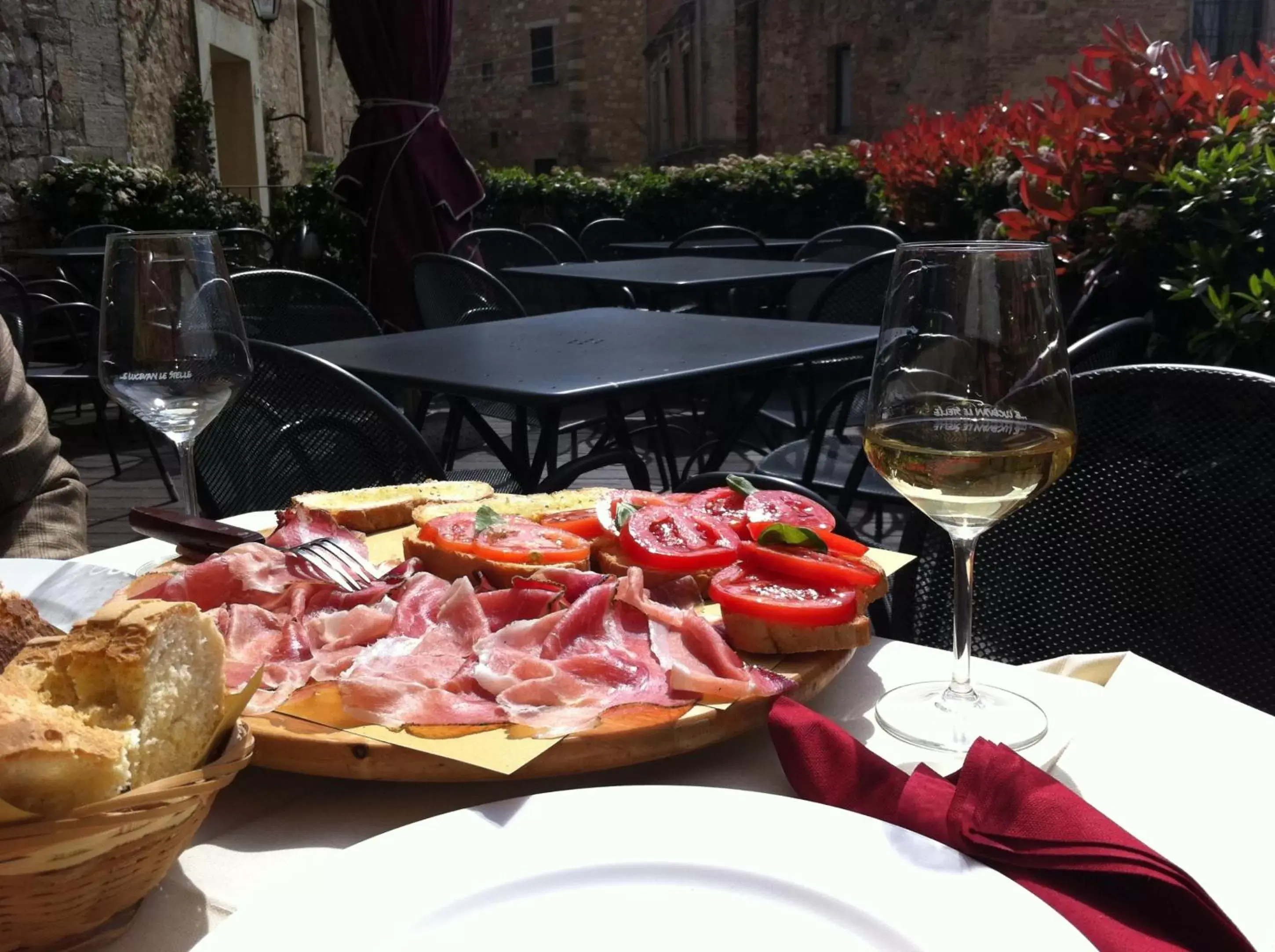 Lunch in La Locanda Di San Francesco