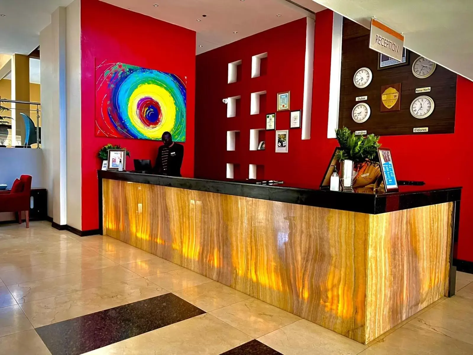 Lobby or reception, Lobby/Reception in Boma Inn Eldoret