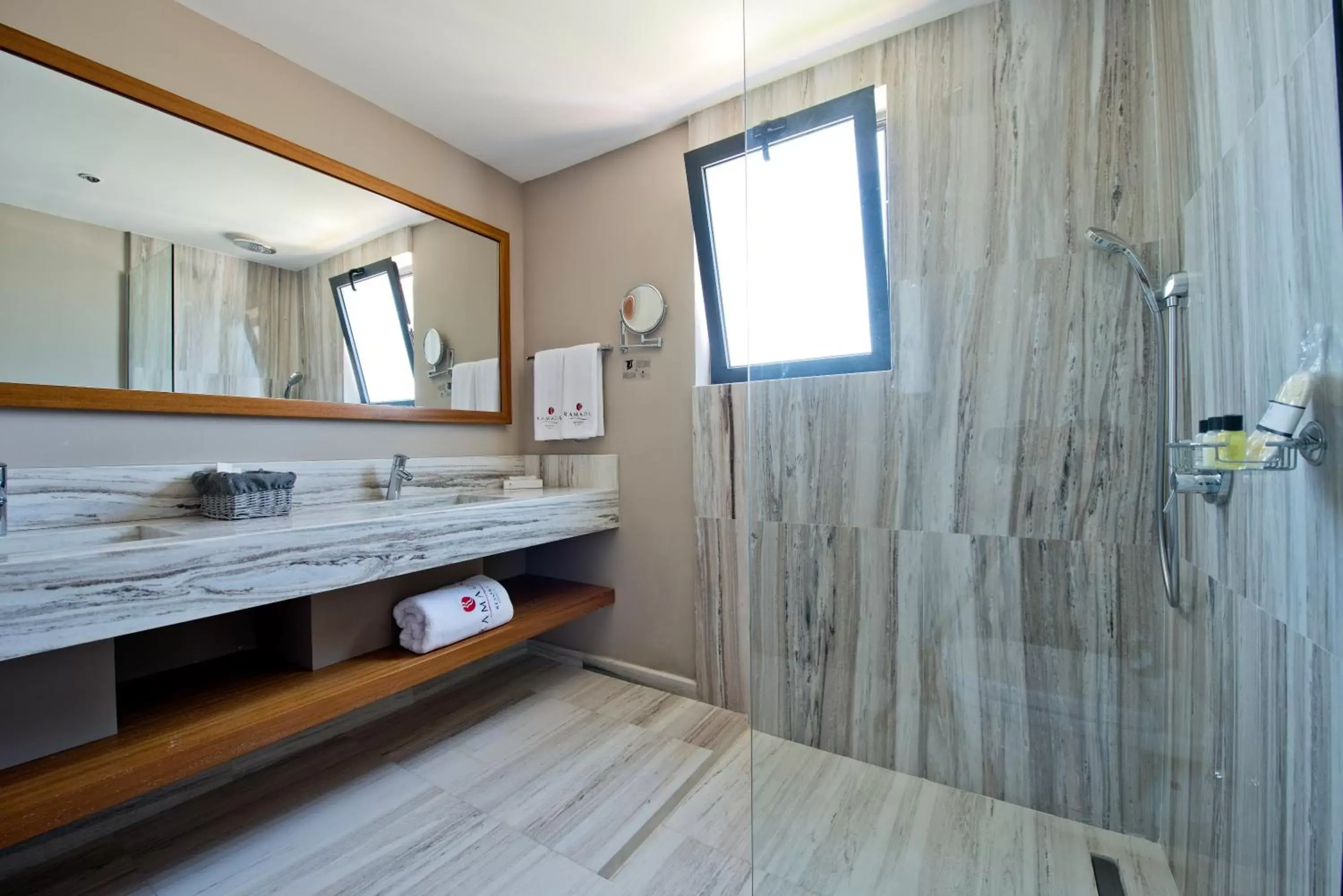 Shower, Bathroom in Ramada Resort by Wyndham Bodrum