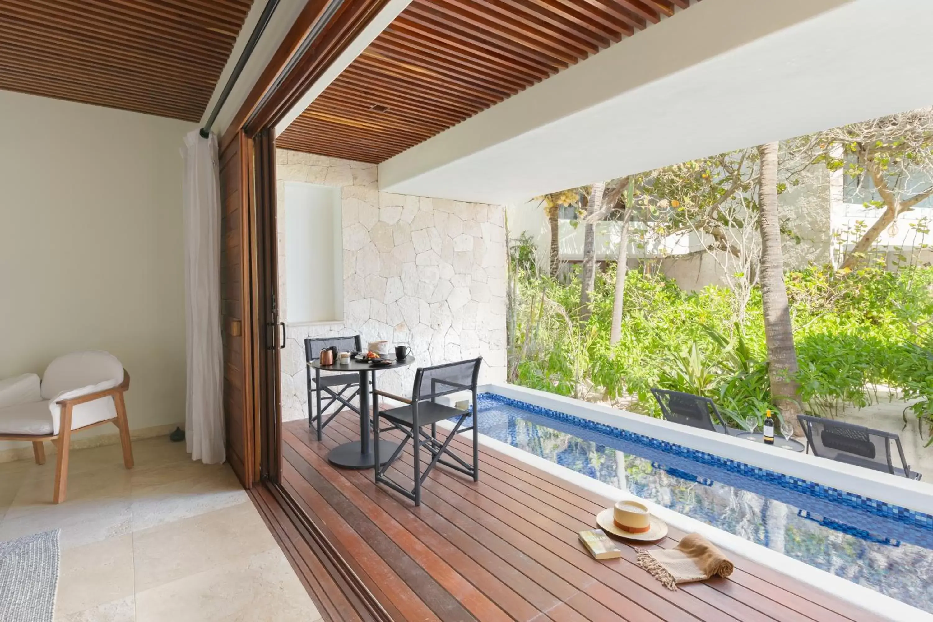 Balcony/Terrace in Tago Tulum by G Hotels