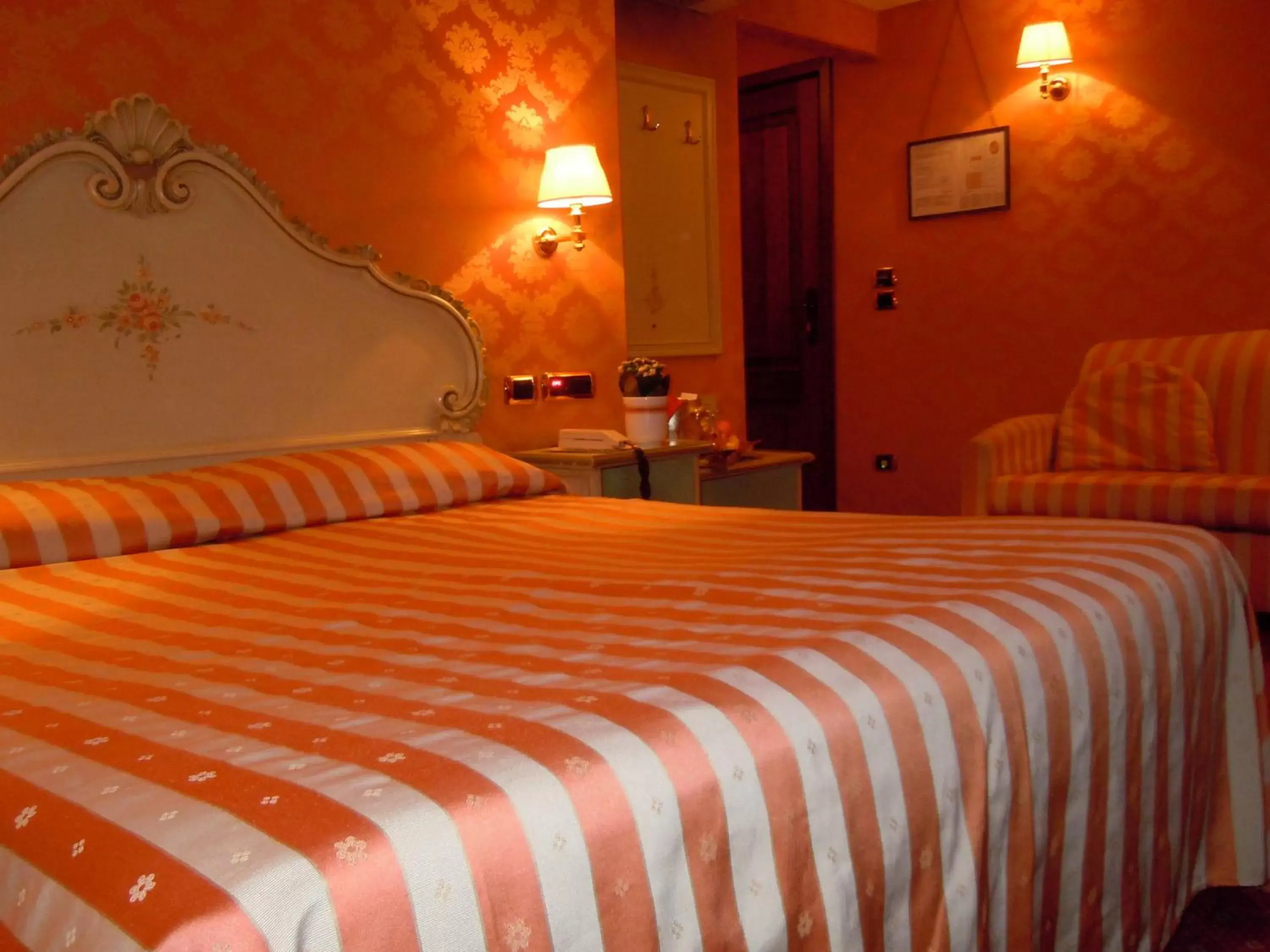 Bed in Hotel Lux