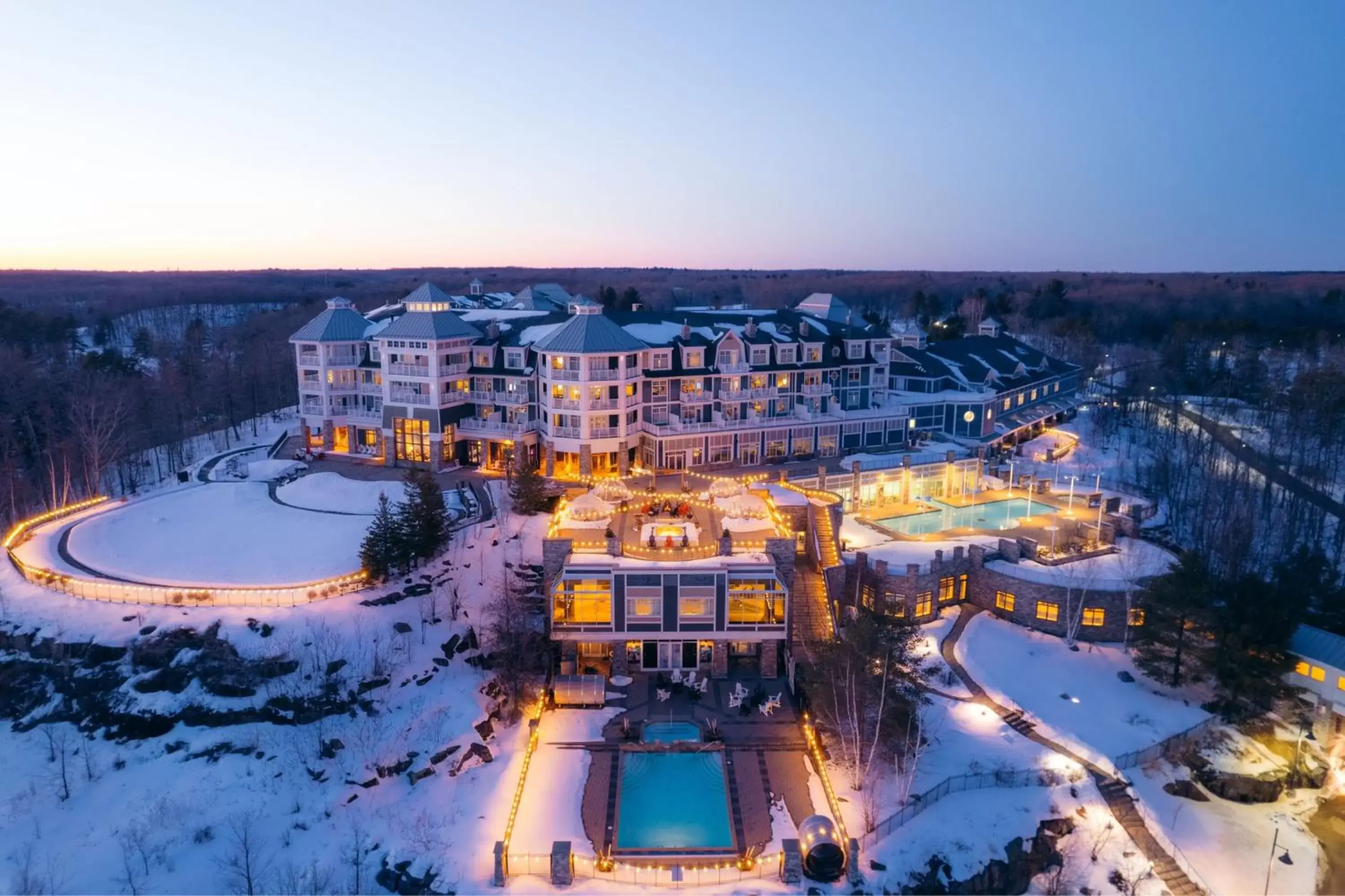 Property building, Bird's-eye View in JW Marriott The Rosseau Muskoka Resort & Spa