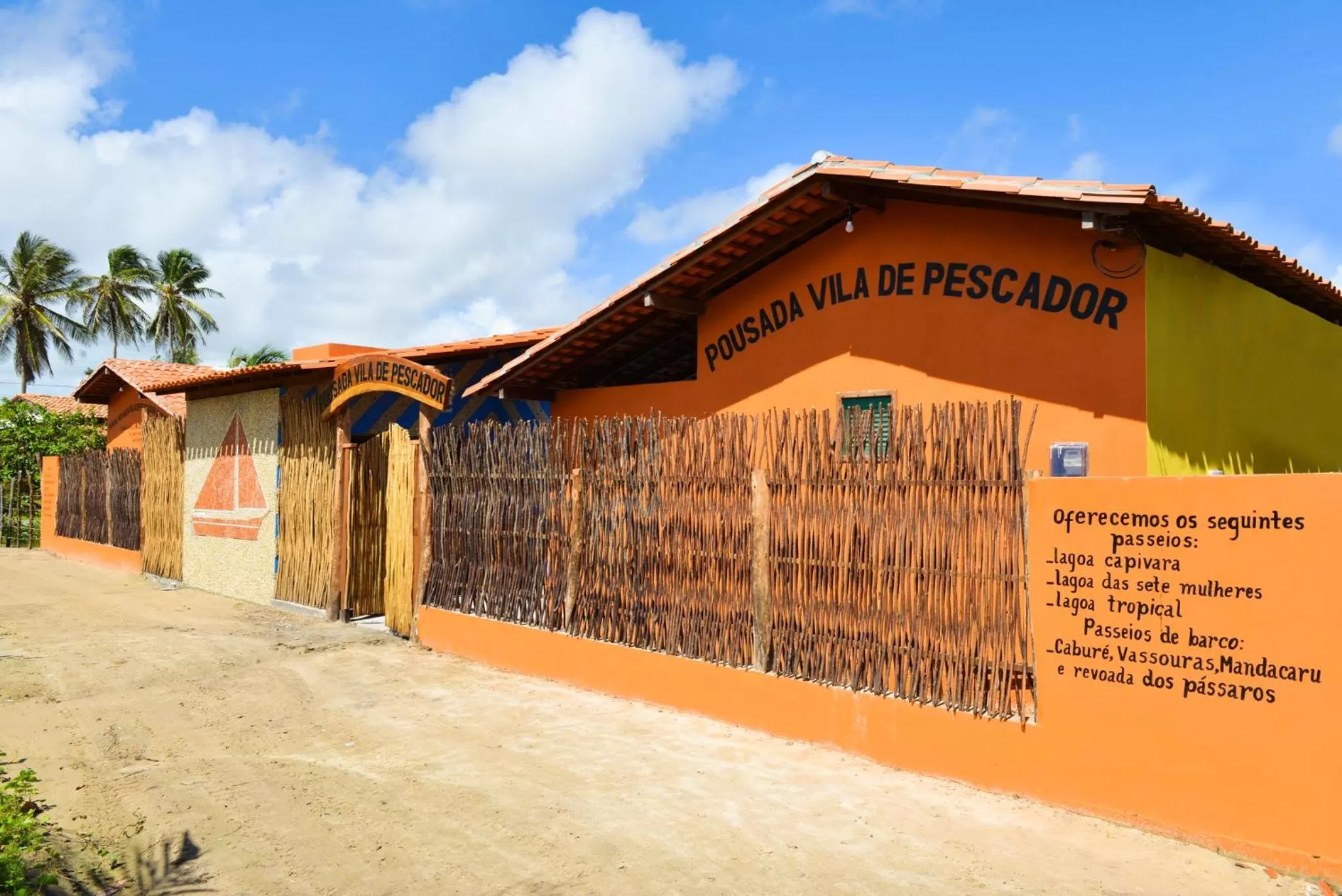 View (from property/room) in Pousada vila de pescador