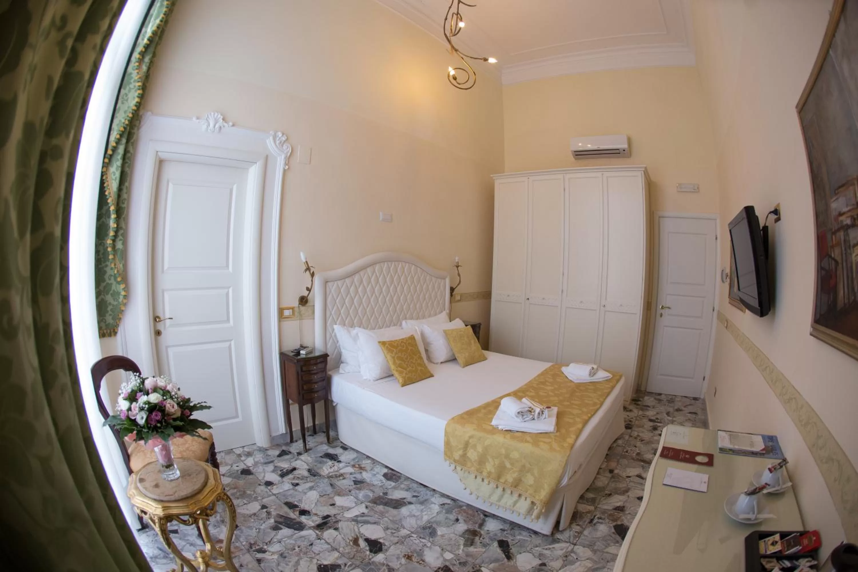 Bed in B&B Art Suite Santa Brigida