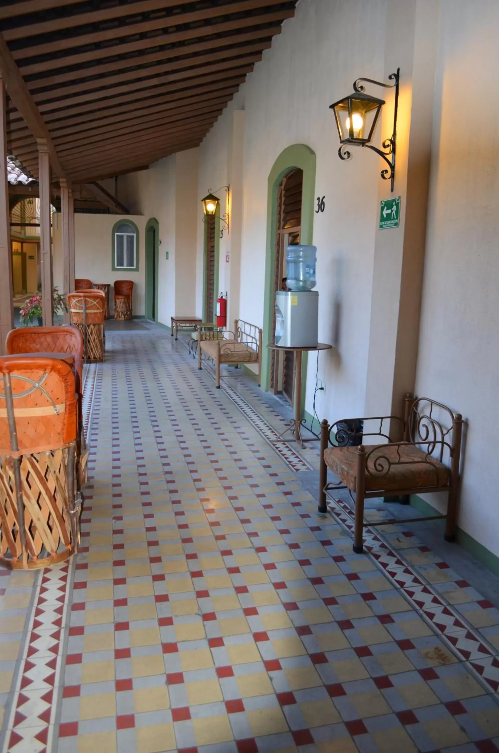 Decorative detail, Lounge/Bar in Hotel La Merced