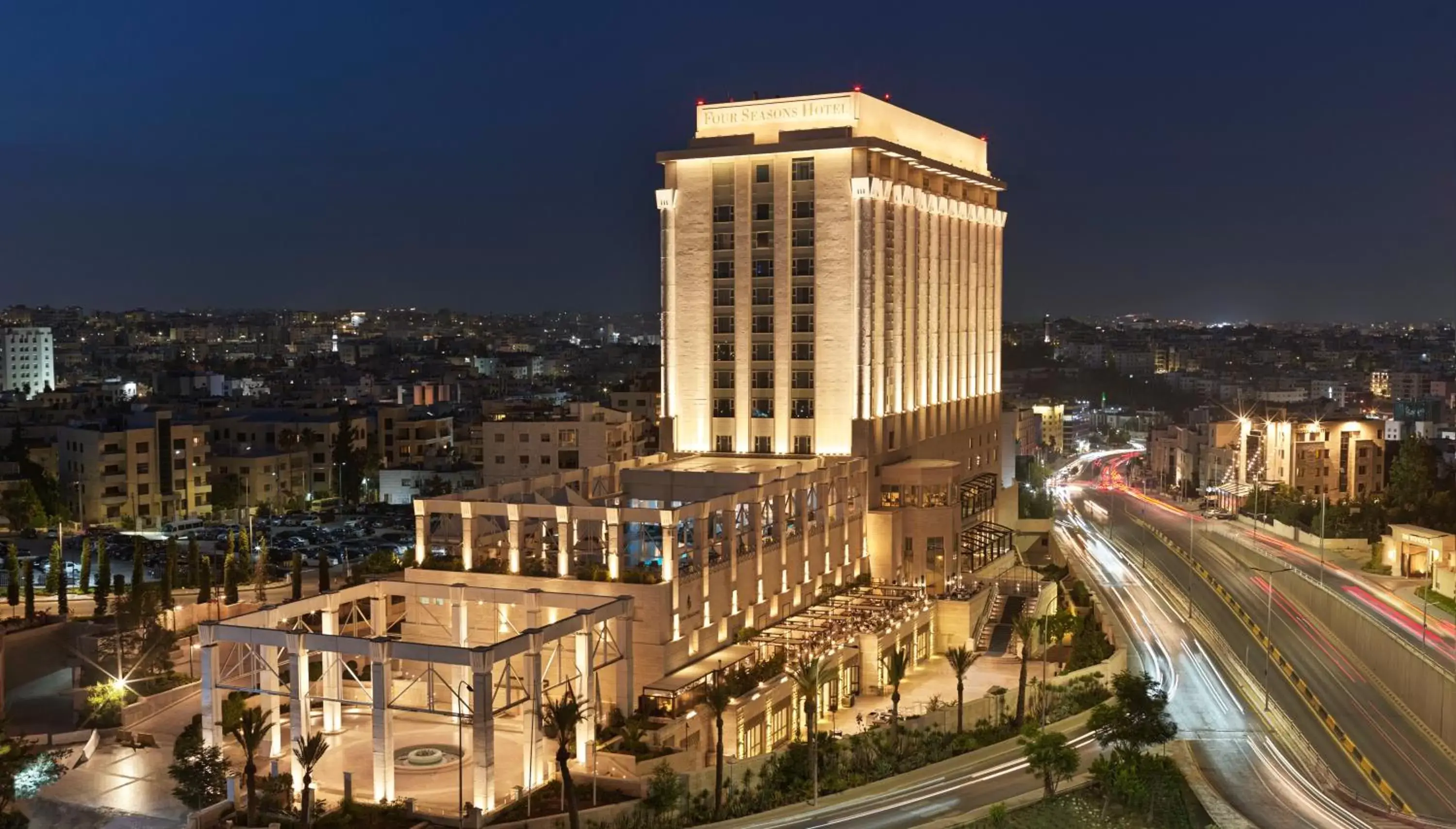 Property building in Four Seasons Hotel Amman