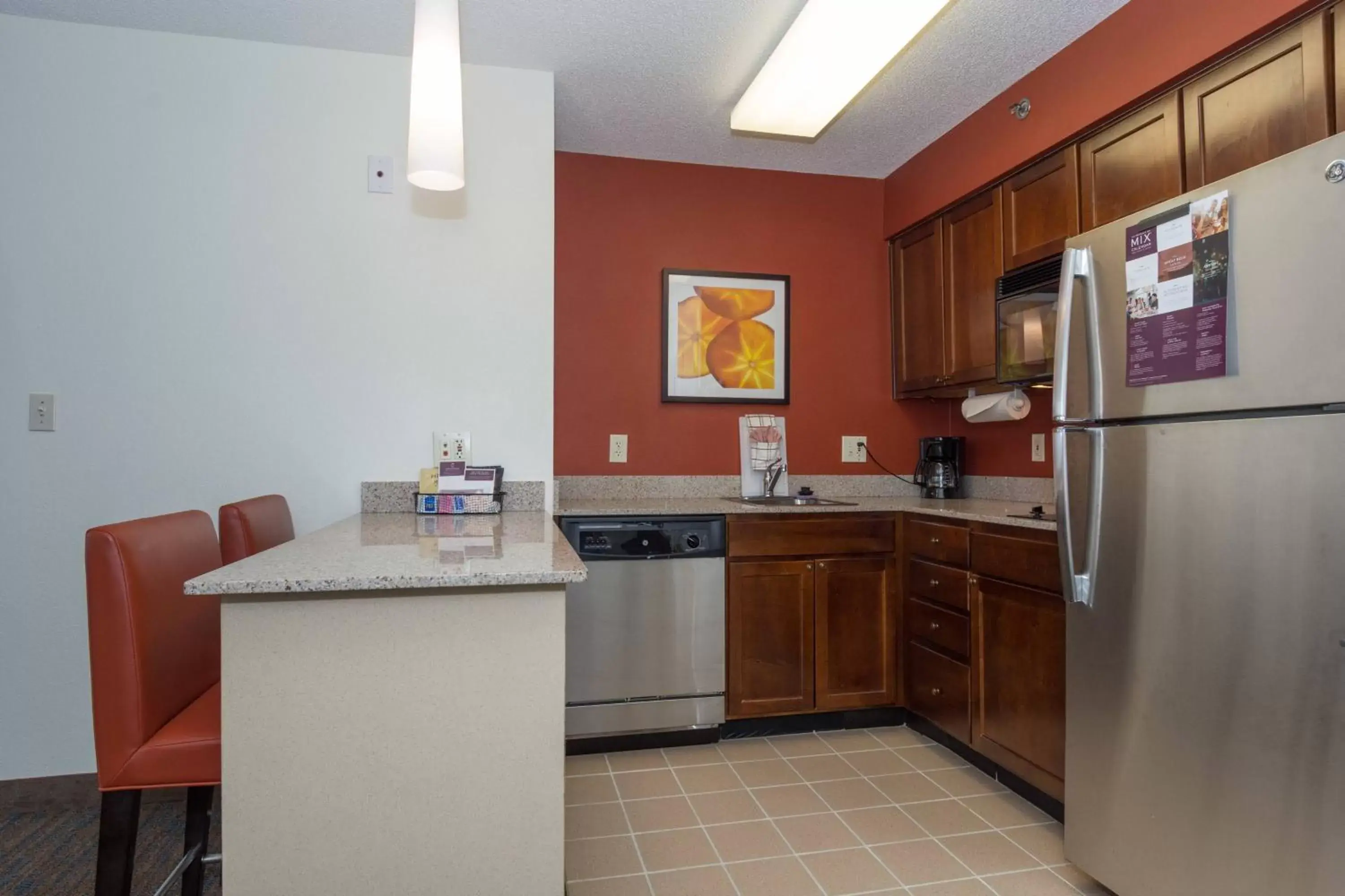 Bedroom, Kitchen/Kitchenette in Residence Inn by Marriott Lake Norman