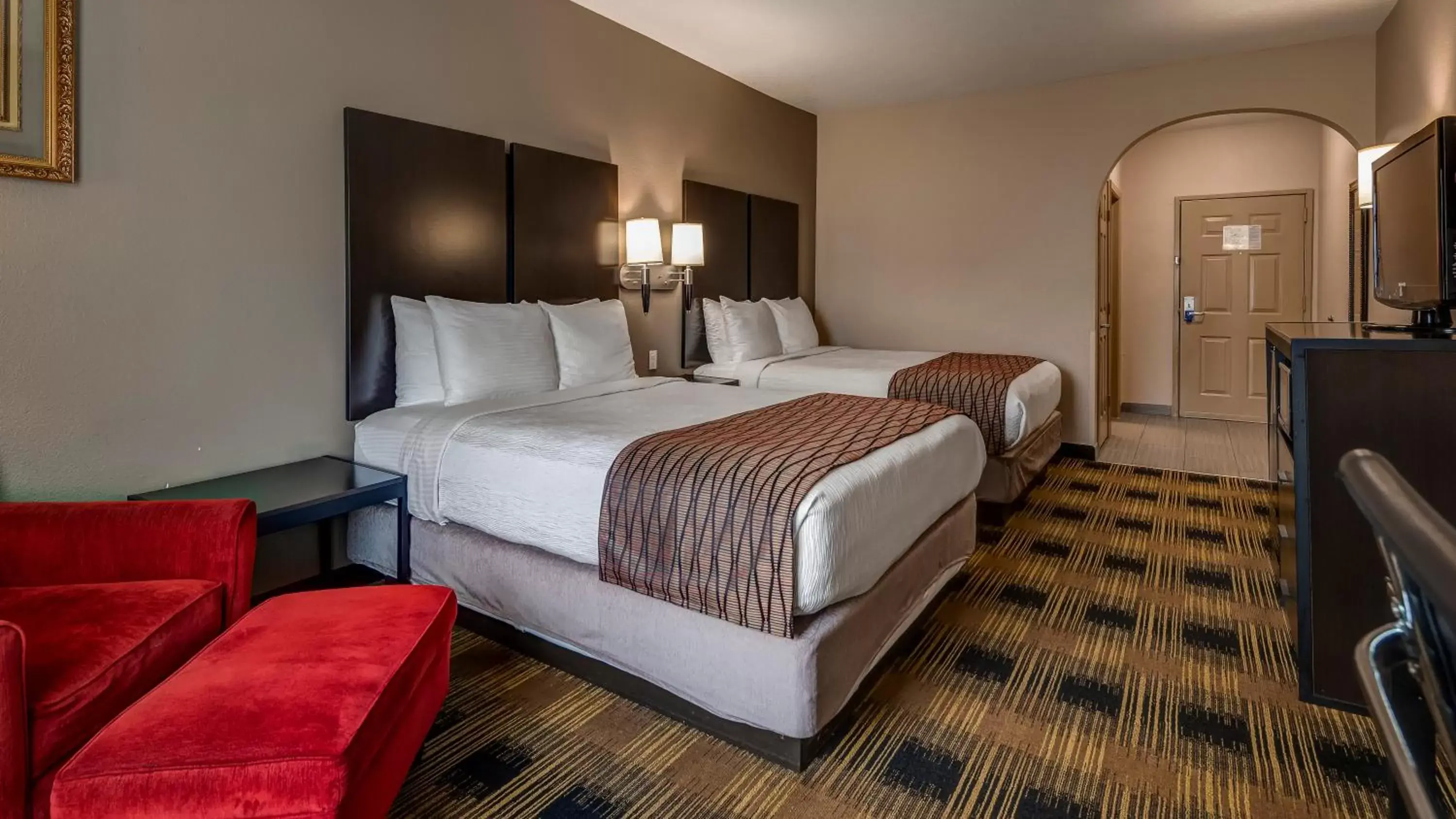 Bed in Best Western Plus Heritage Inn Houston