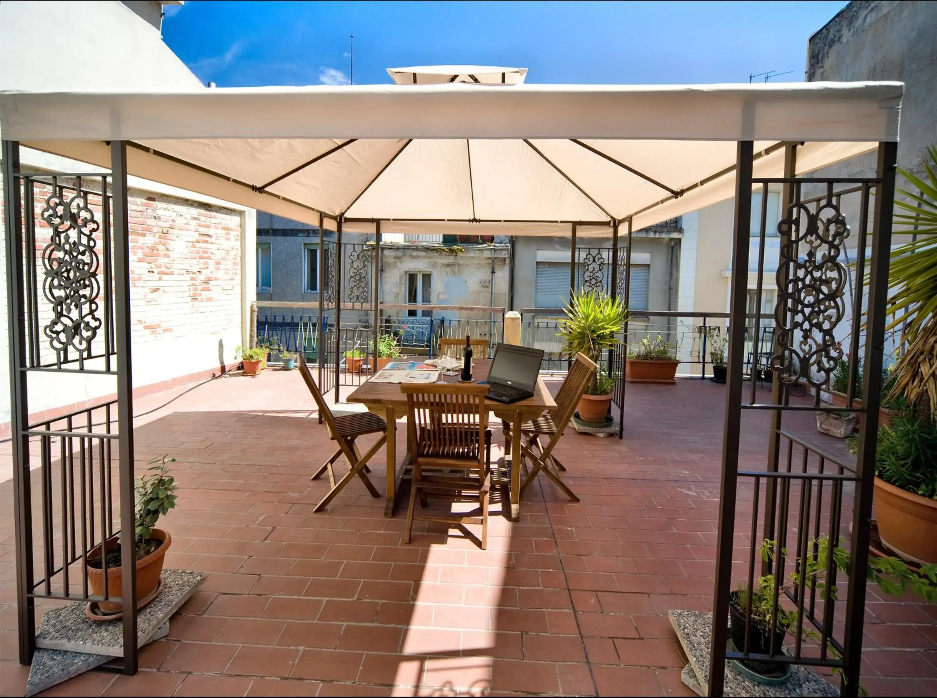 Balcony/Terrace in Silvia e Paolo