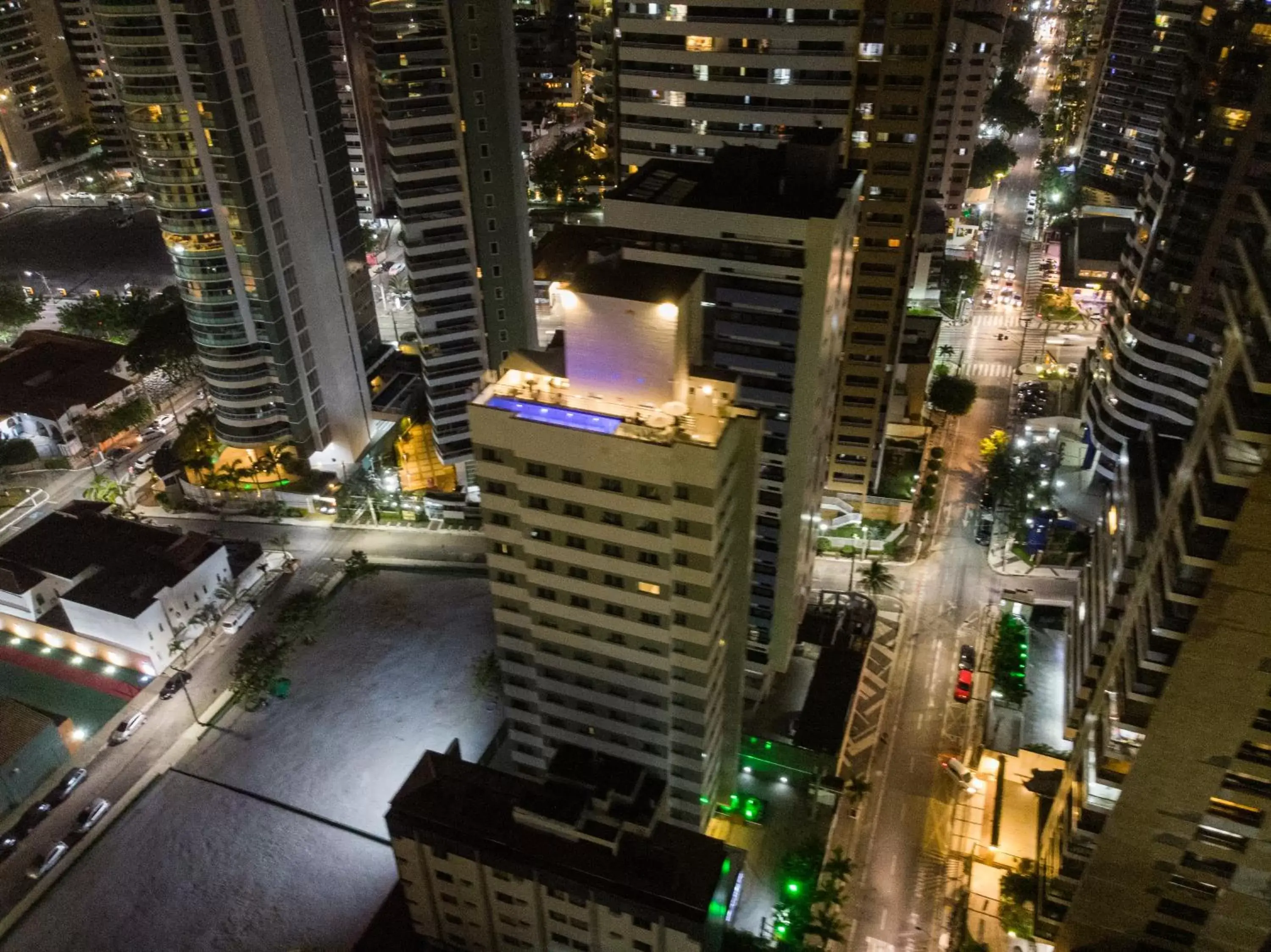 Facade/entrance, Bird's-eye View in Aquidabã Praia Hotel