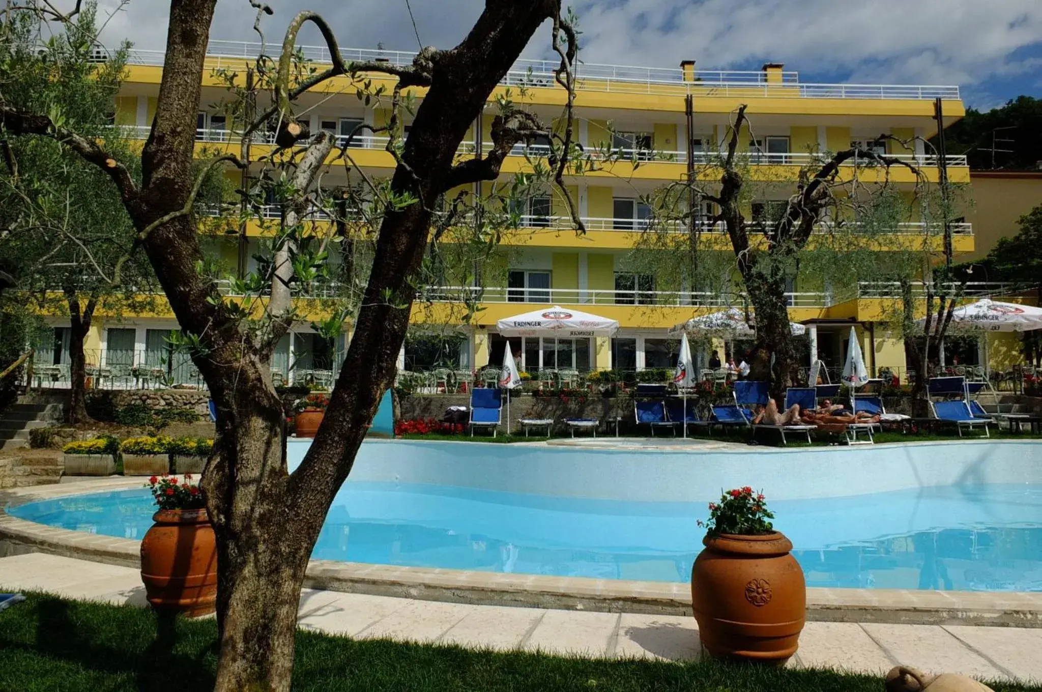 Facade/entrance, Swimming Pool in Hotel Internazionale