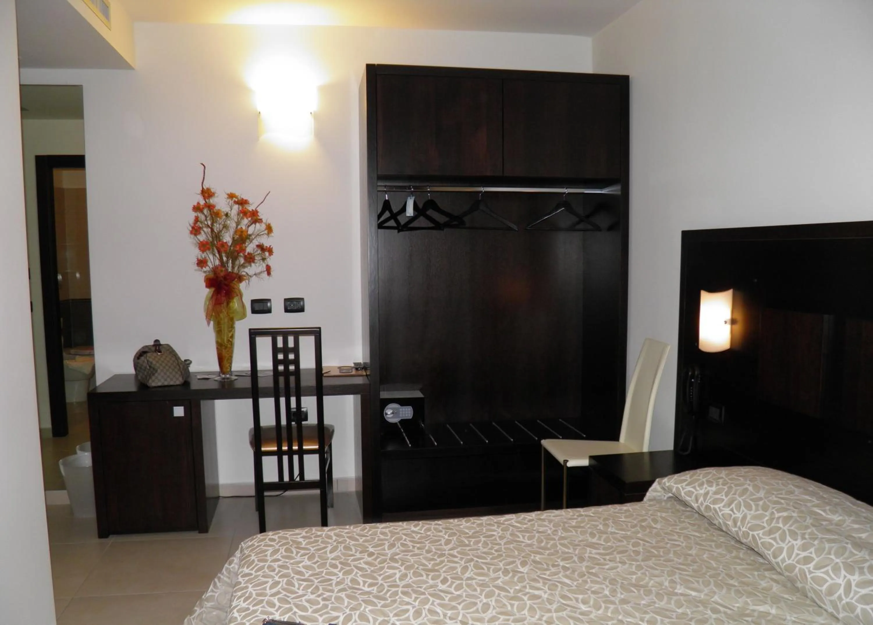 Bed in Hotel I Crespi