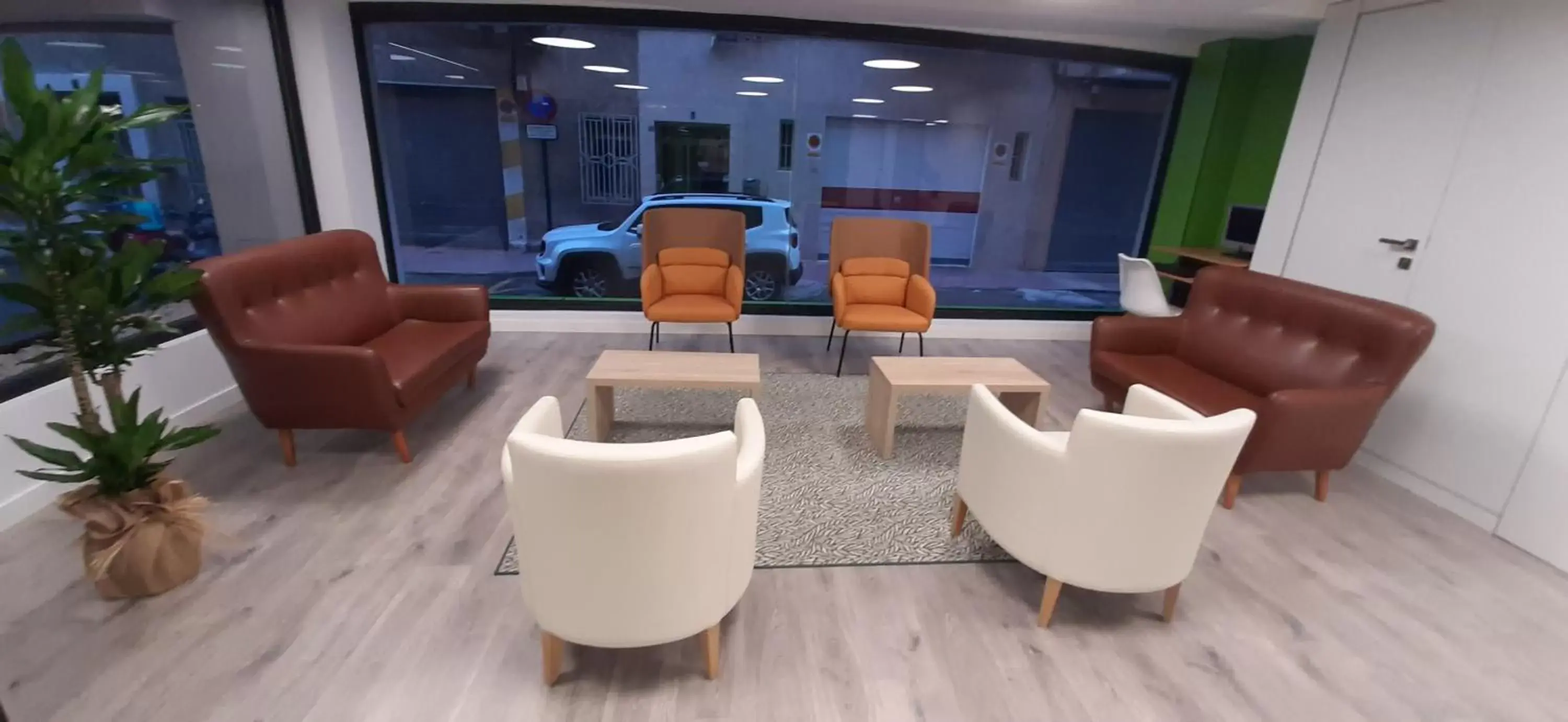 Lobby or reception in Hotel Azahar Lobby or reception in Hotel Azahar