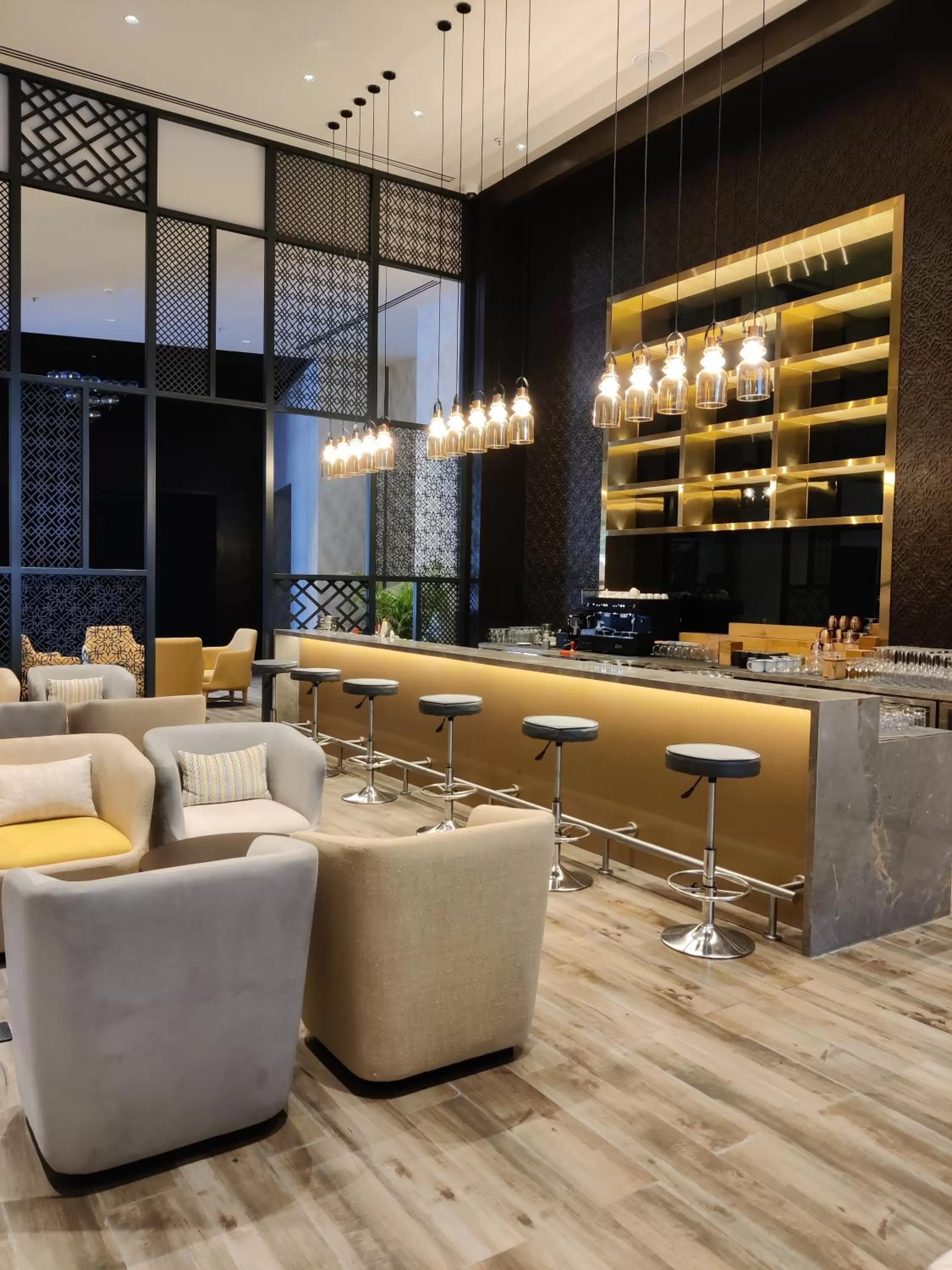 Lounge or bar in Hyatt Centric Soalteemode Kathmandu