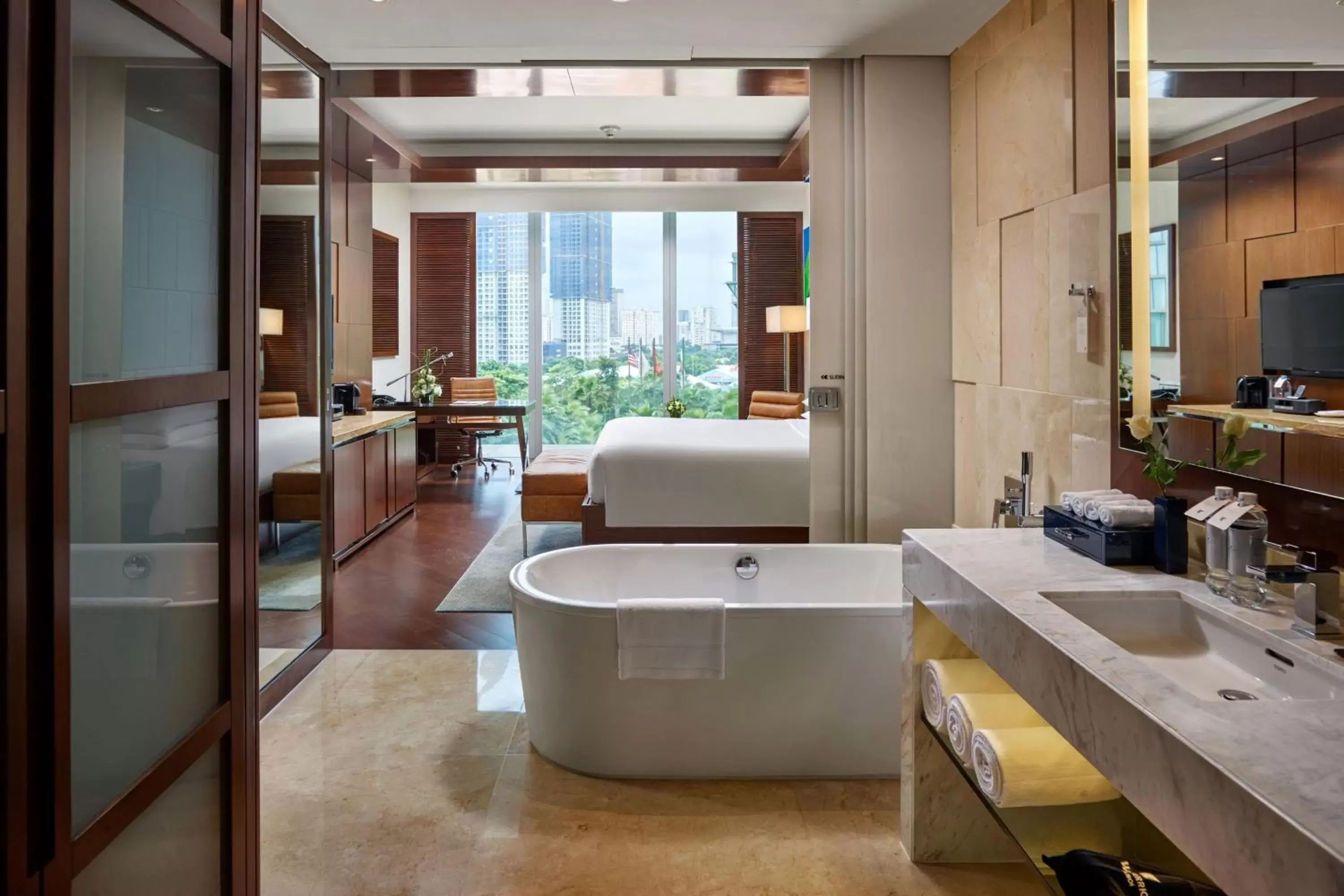 Photo of the whole room, Bathroom in JW Marriott Hotel Hanoi