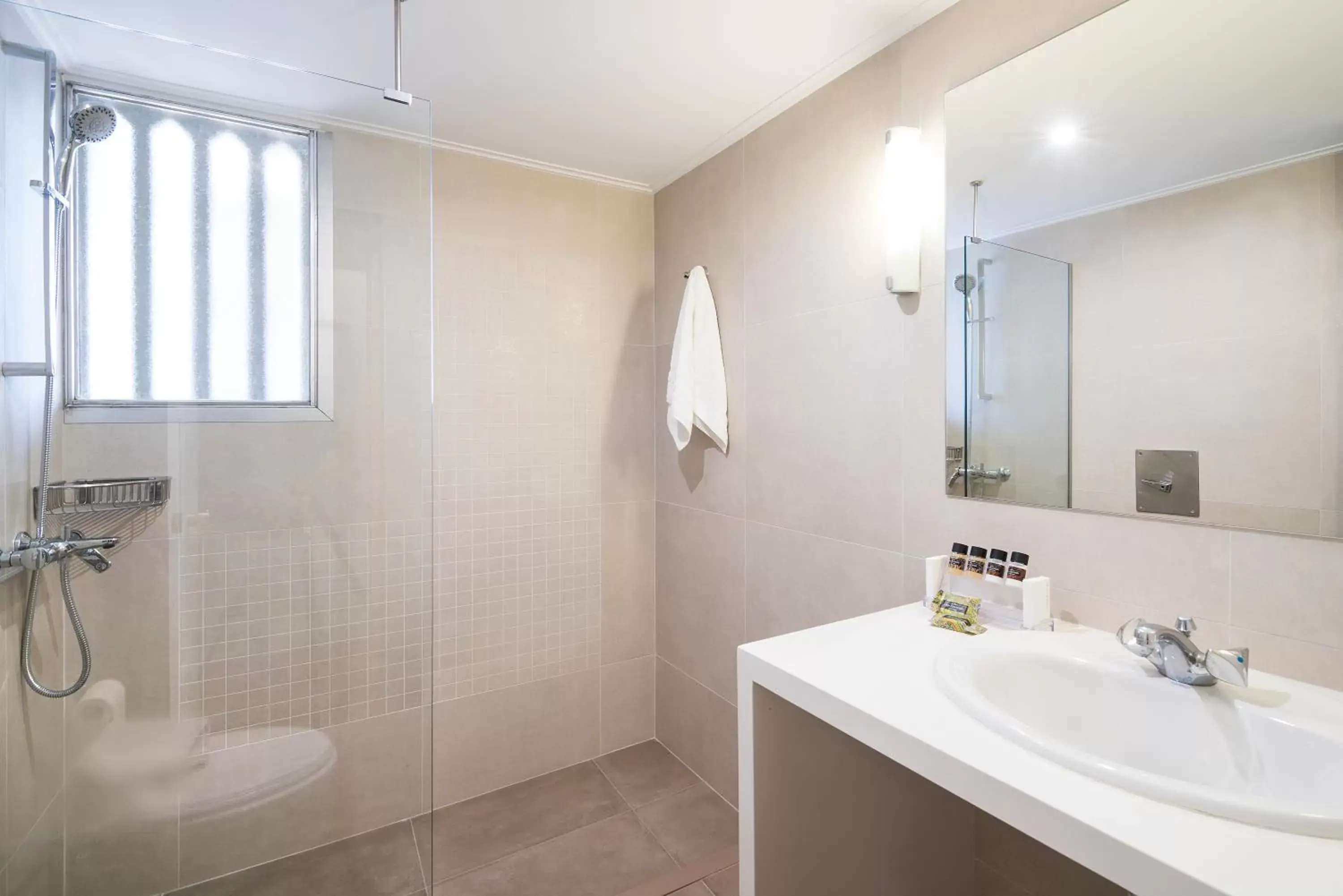 Shower, Bathroom in Marina Alimos Hotel Apartments