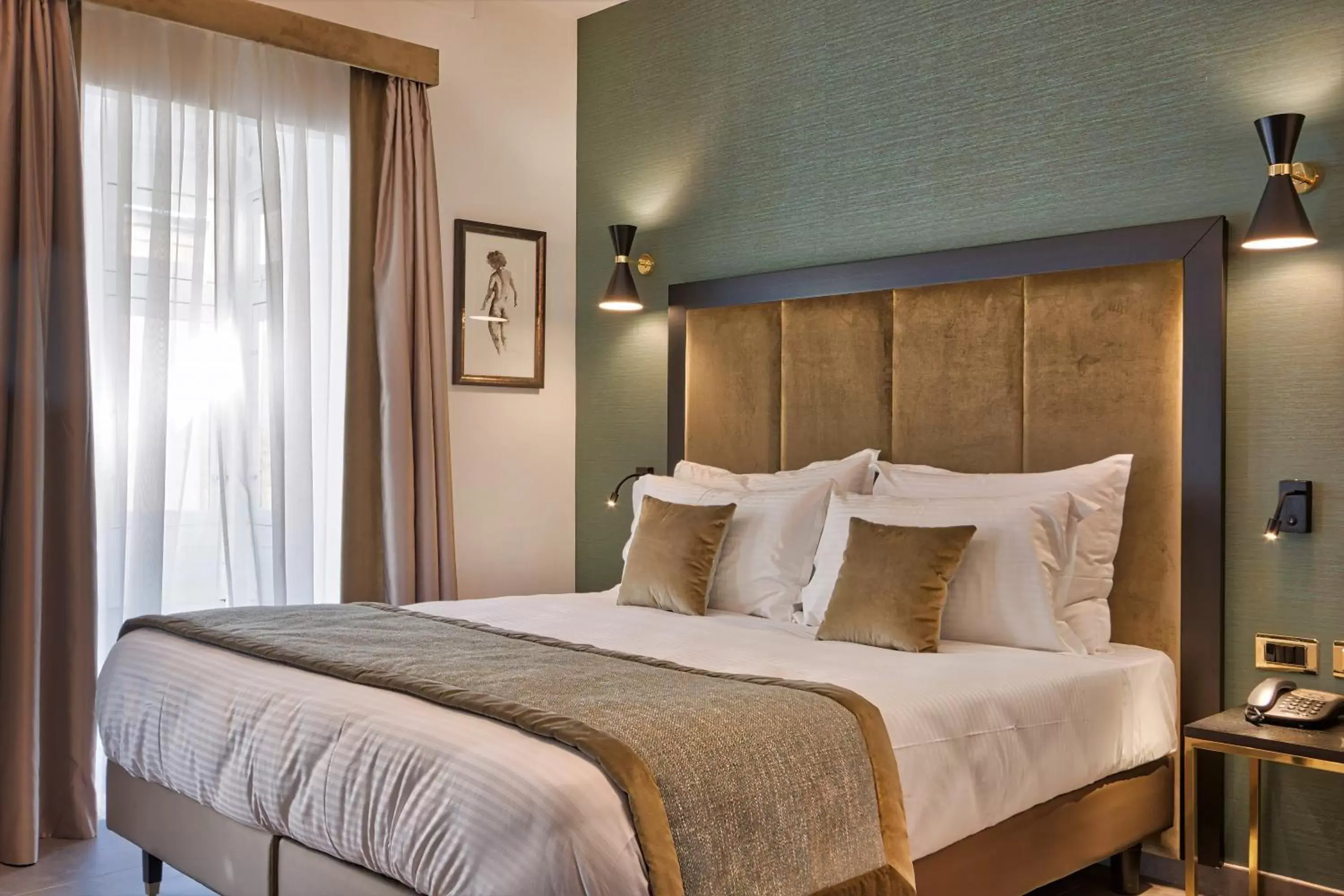 Deluxe Double Room with Maltese Balcony in Palazzo Rosaria Boutique Hotel Deluxe Double Room with Maltese Balcony in Palazzo Rosaria Boutique Hotel