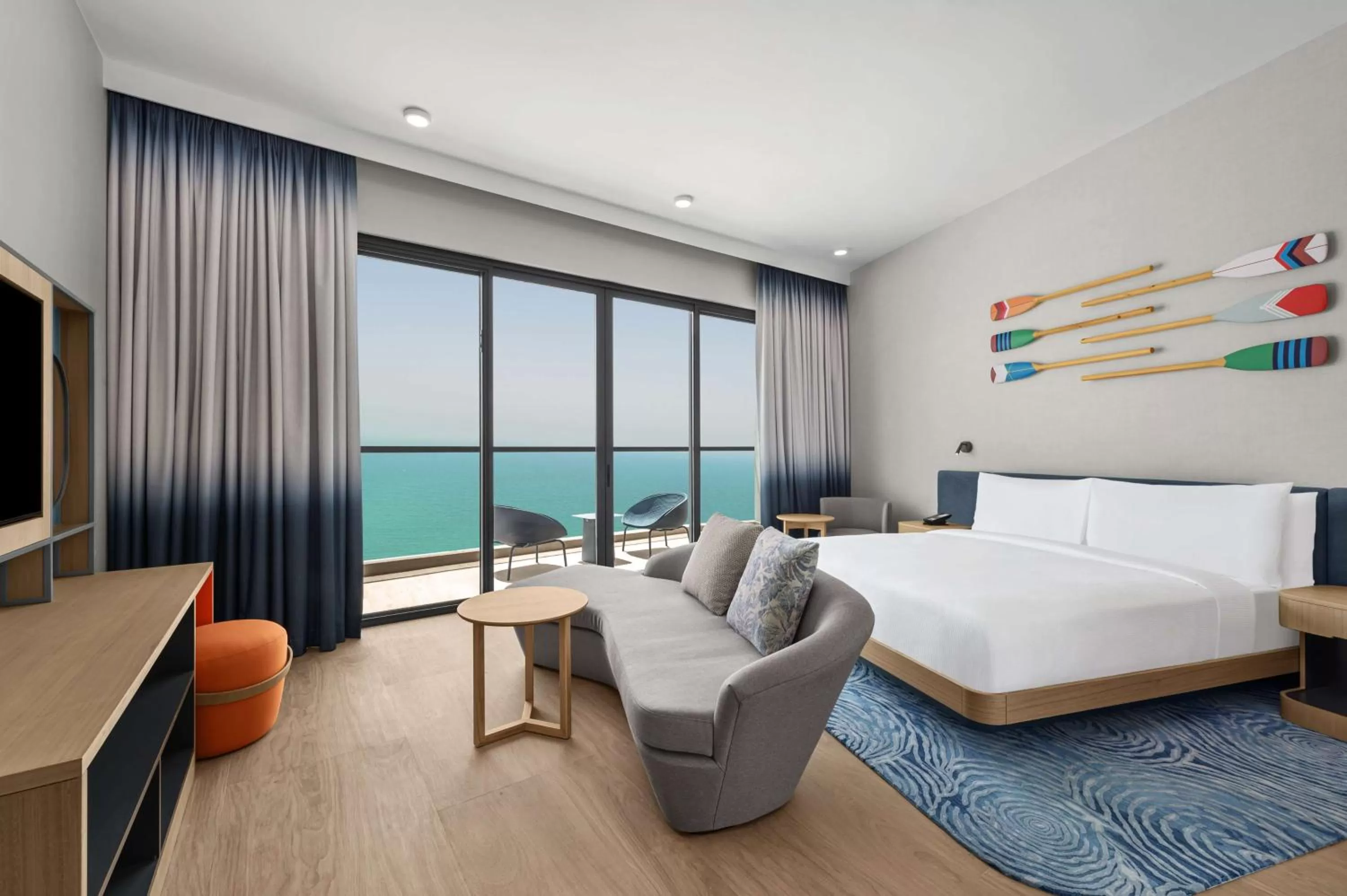 Bedroom, Bed in Hampton by Hilton Marjan Island